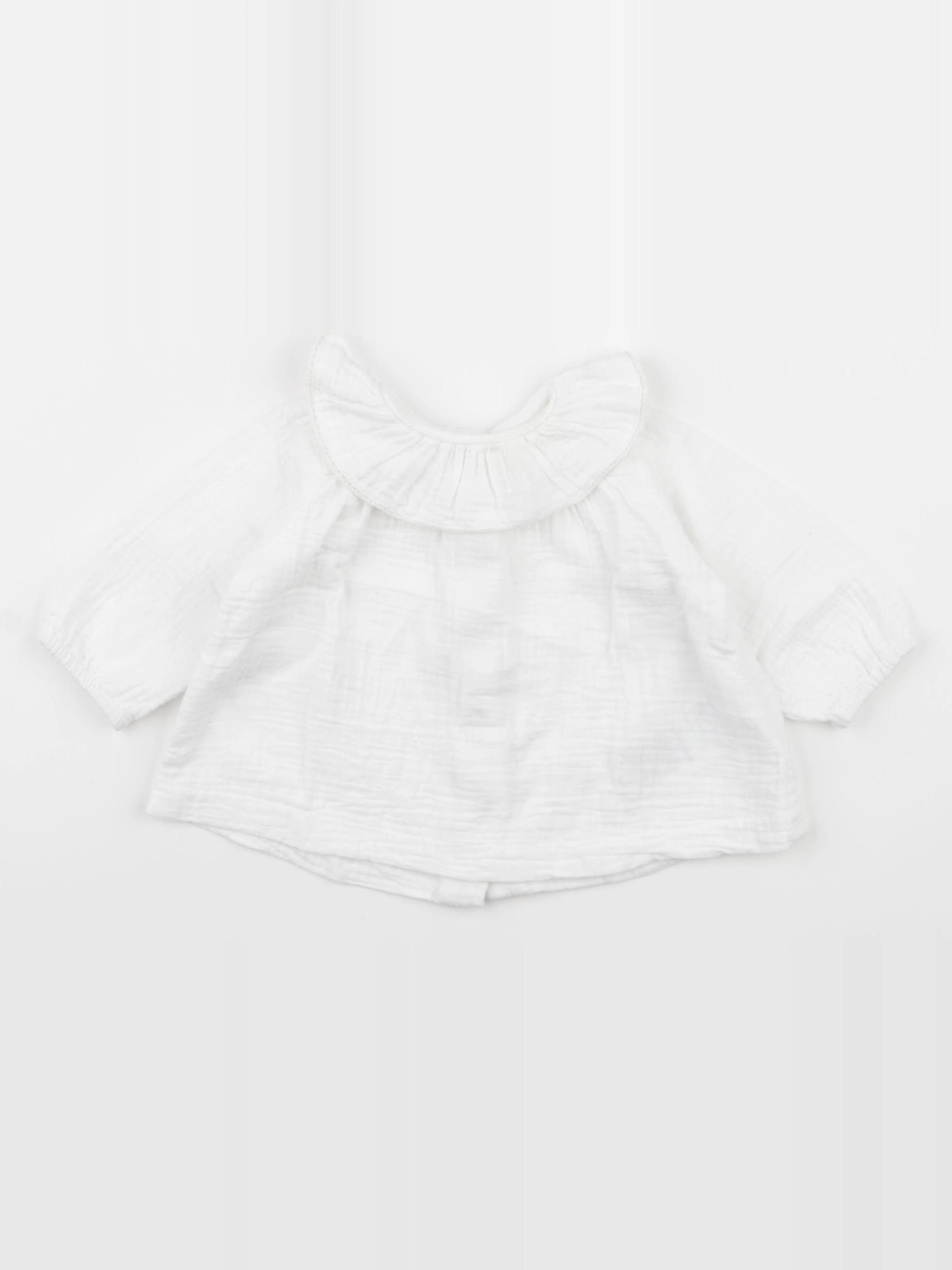 Vertbaudet - blouse blanc - 3 mois