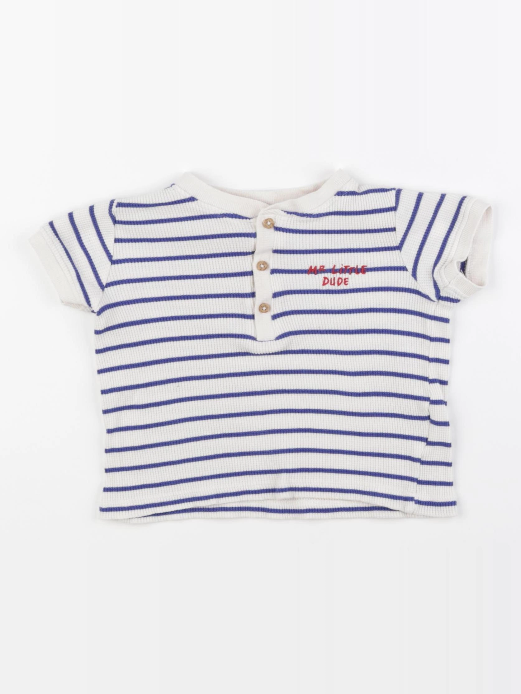 Boutchou - tee-shirt bleu - 24 mois