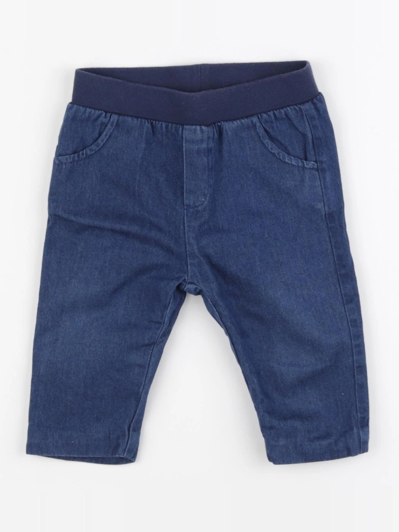 Jacadi - pantalon bleu - 12 mois