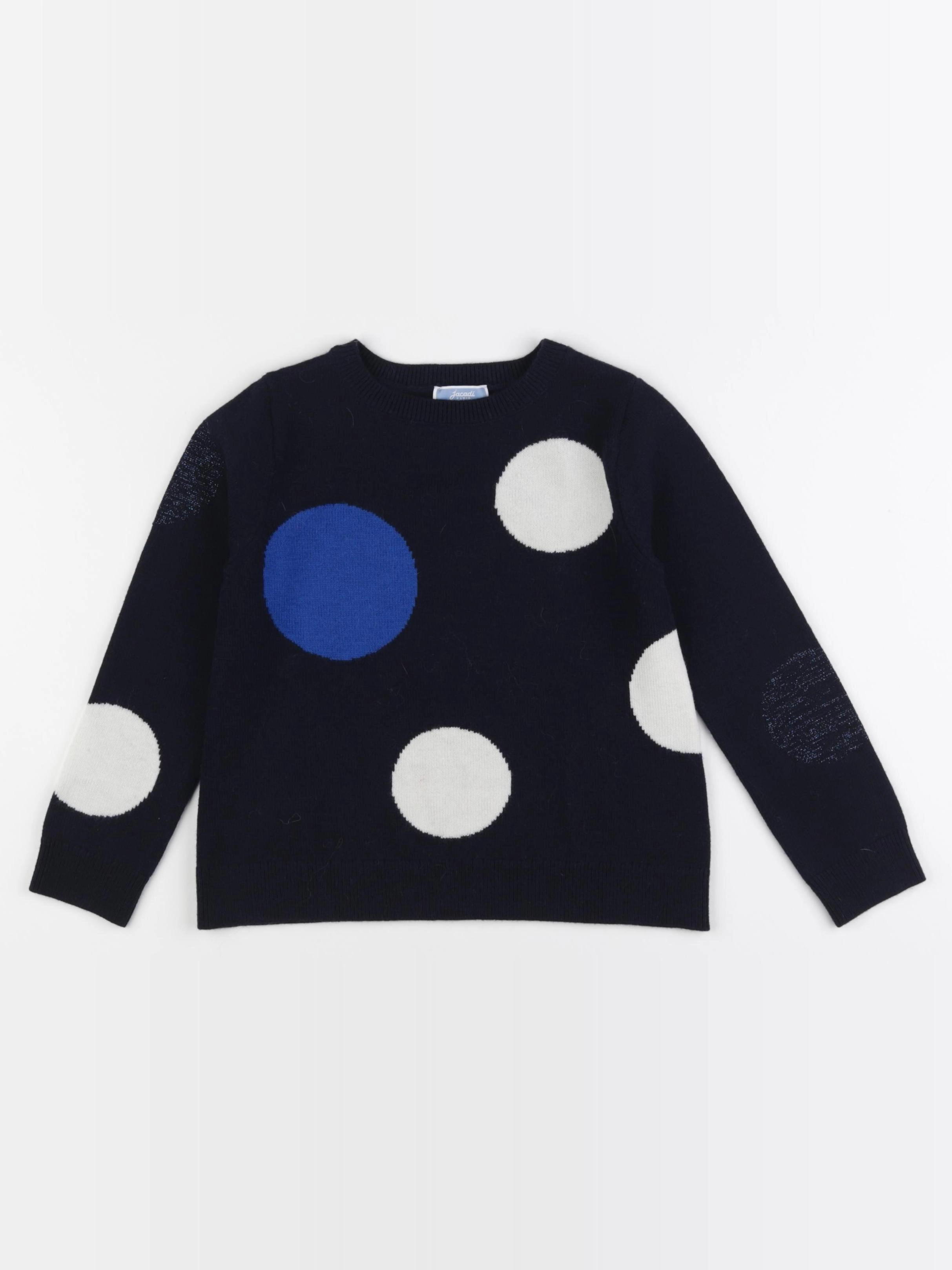 Jacadi - pull bleu - 6 ans