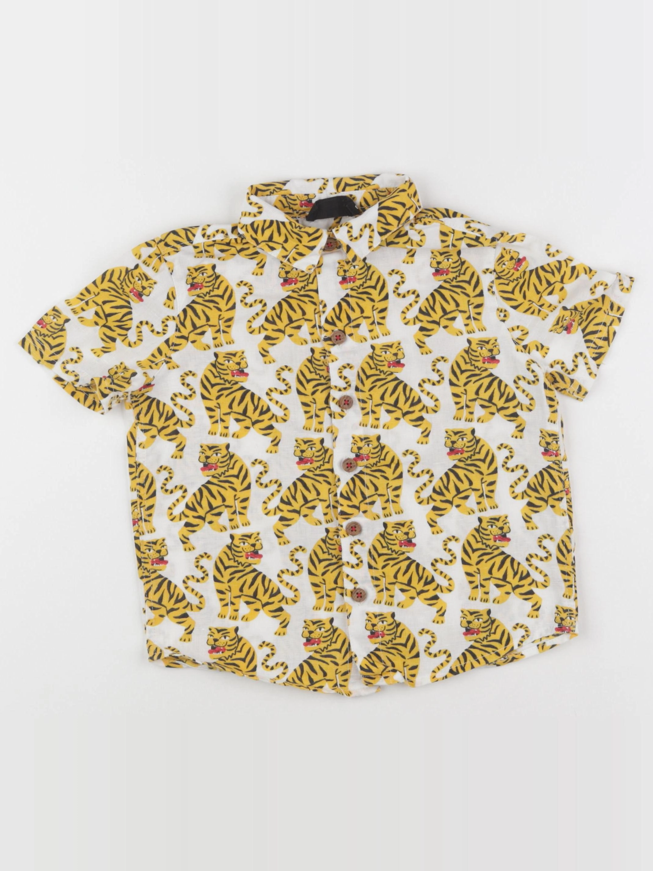 Monoprix - chemise jaune - 3 ans