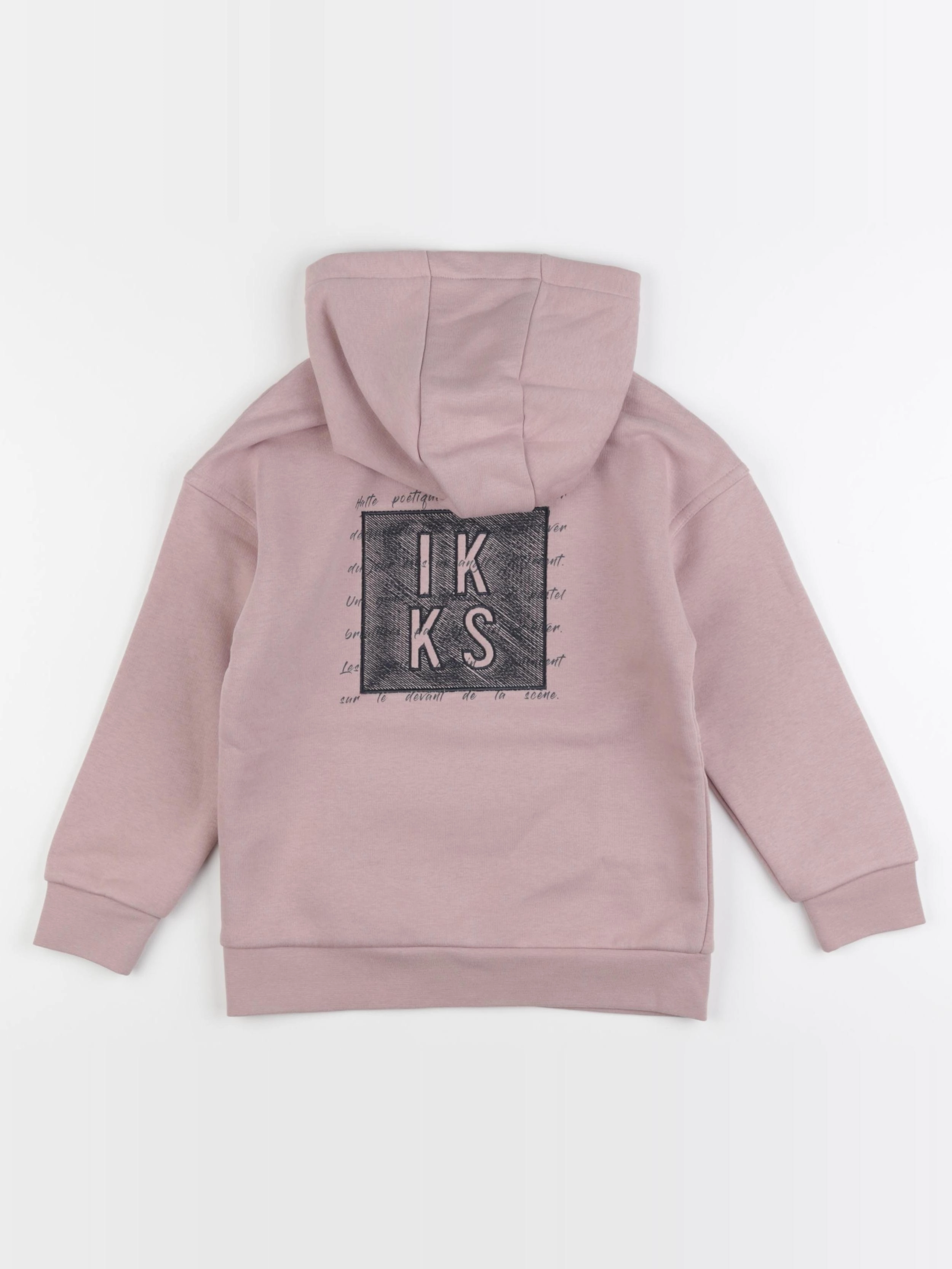 IKKS - sweat rose - 6 ans