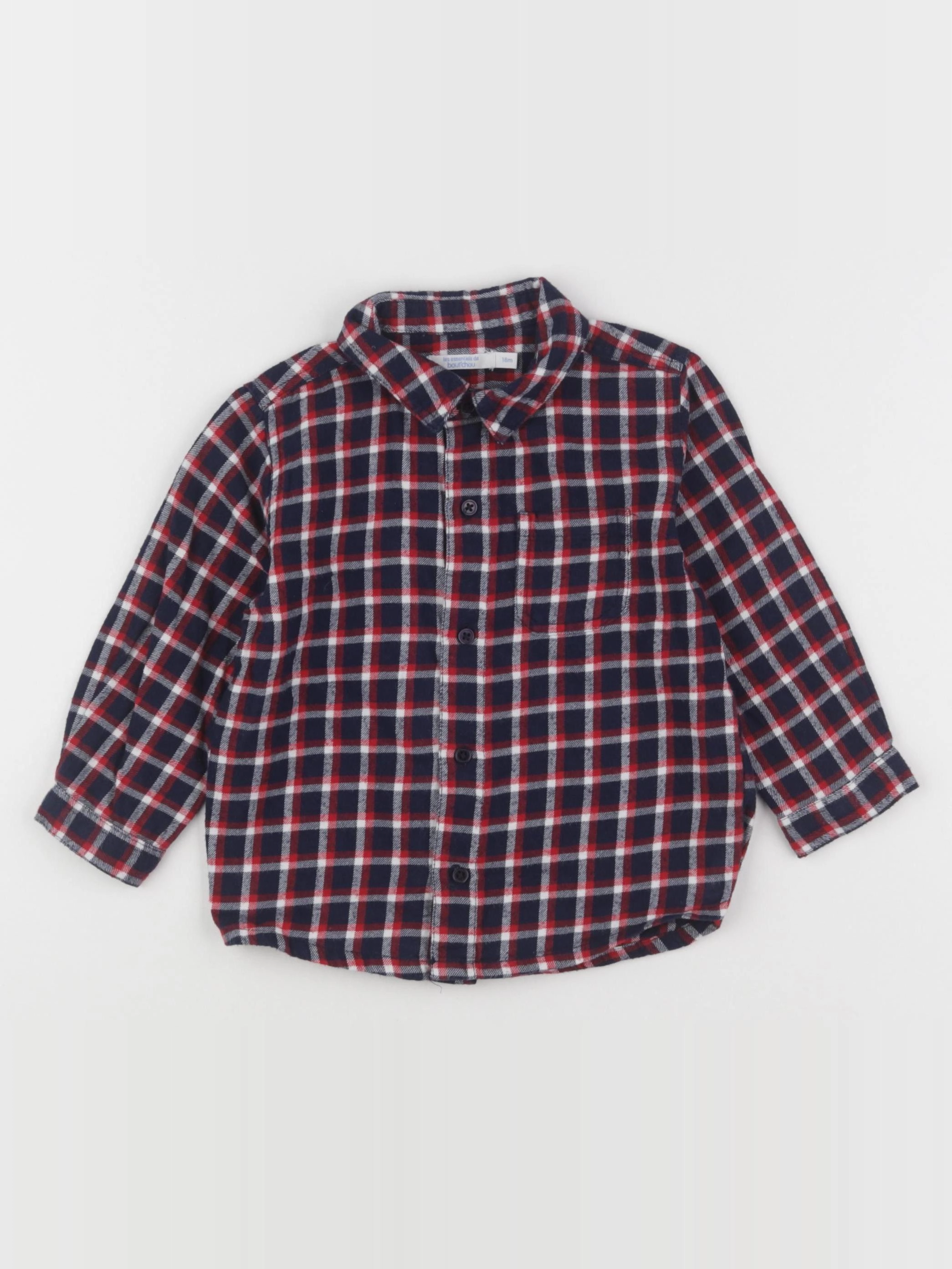 Boutchou - chemise multicolore - 18 mois