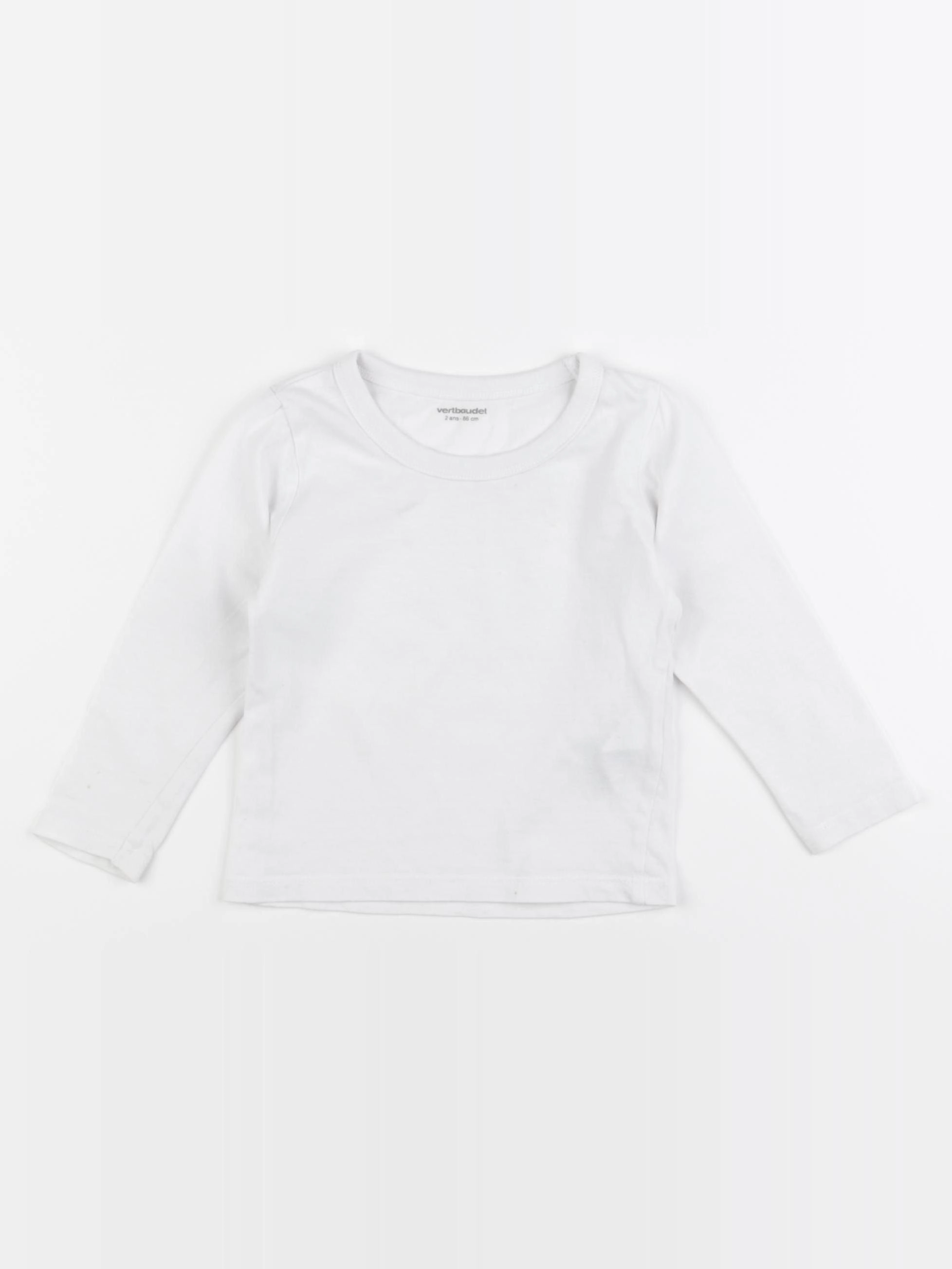 Vertbaudet - maillot de corps blanc - 2 ans