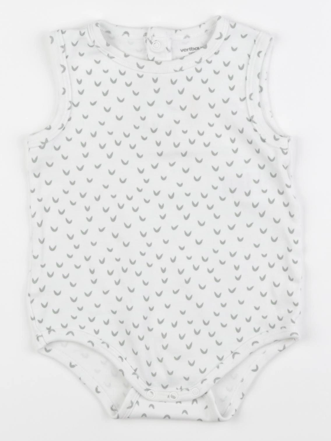 Vertbaudet - body blanc - 24 mois