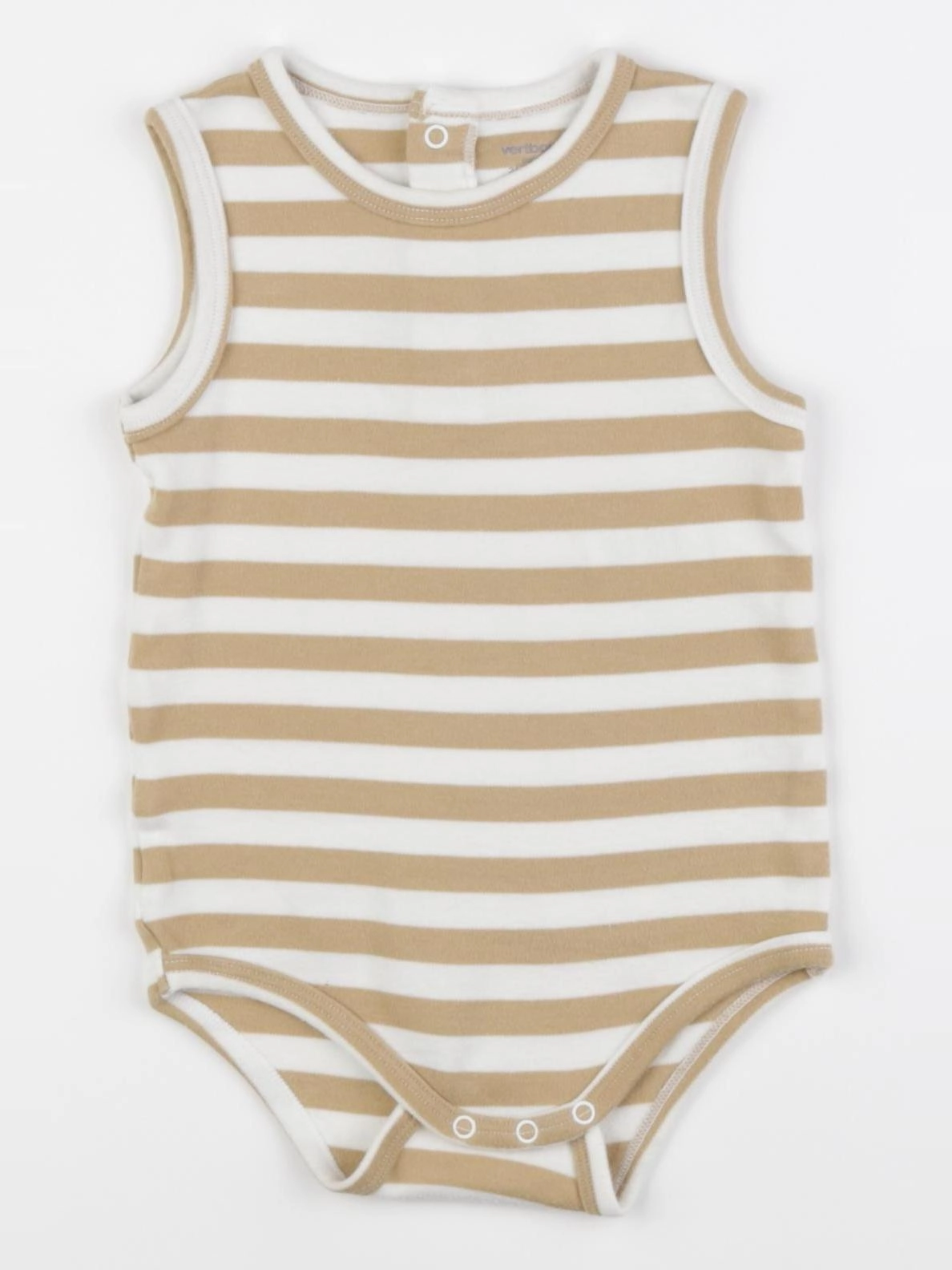 Vertbaudet - body marron - 24 mois