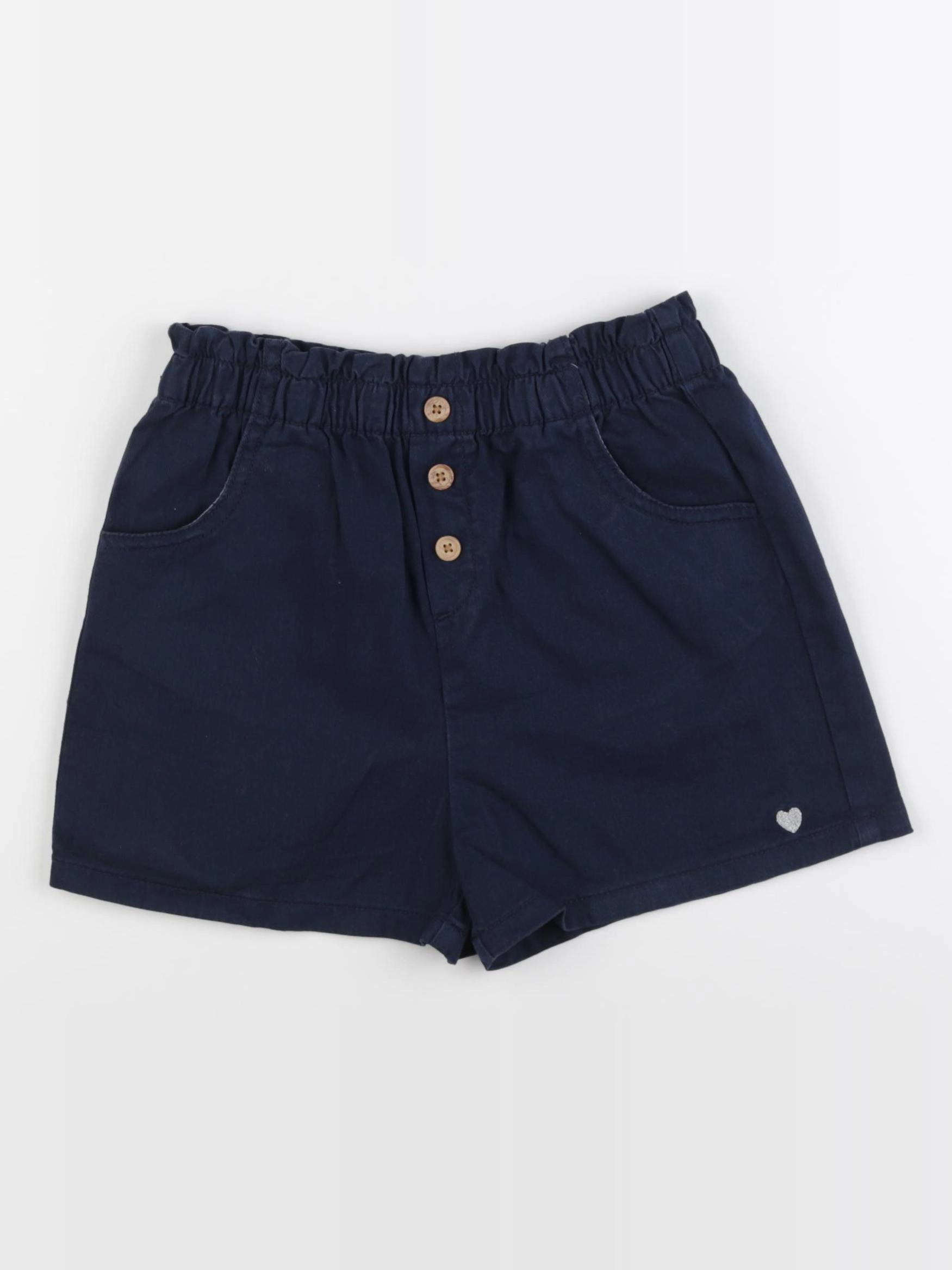 Vertbaudet - short bleu - 8 ans