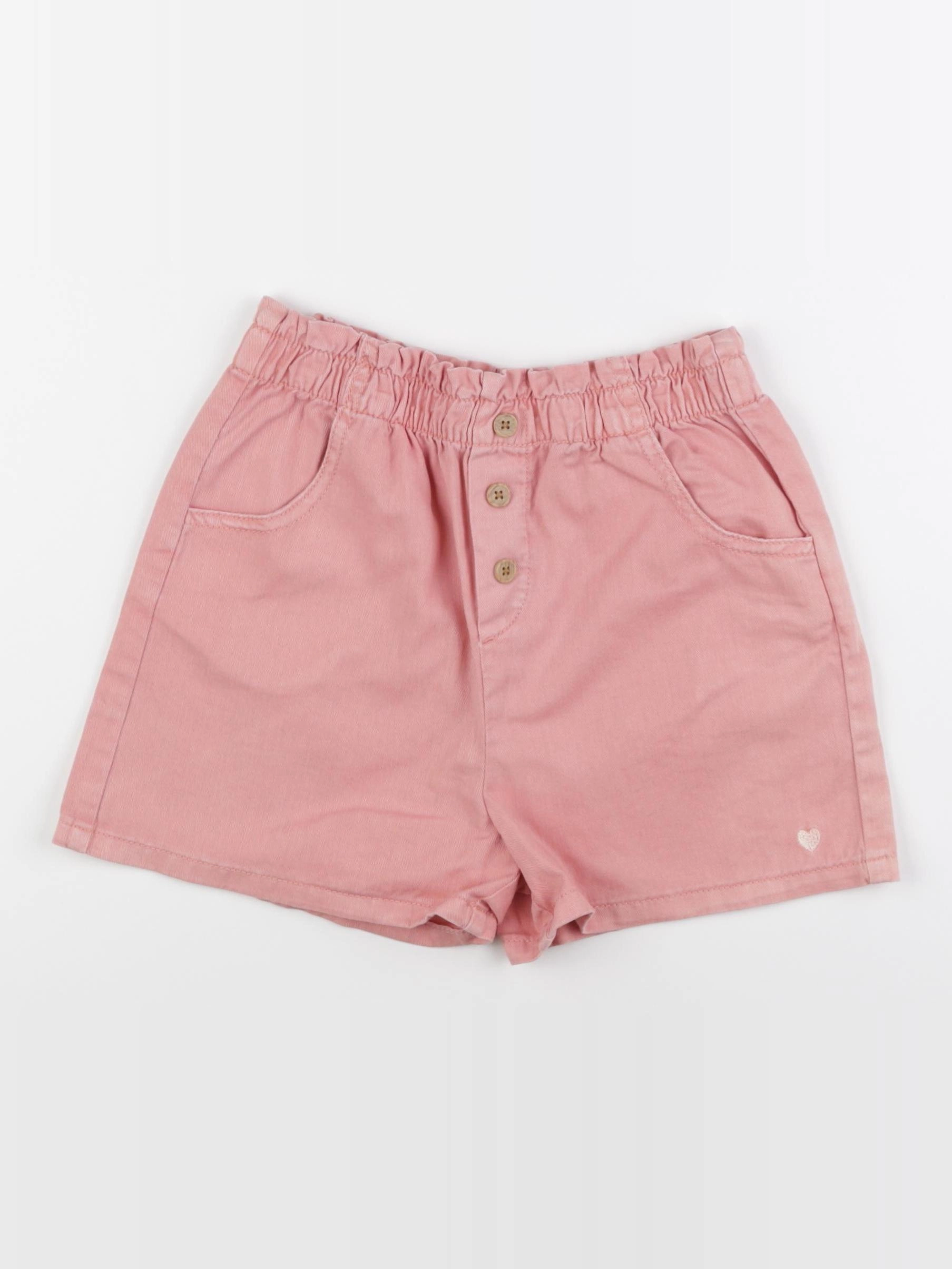 Vertbaudet - short rose - 8 ans