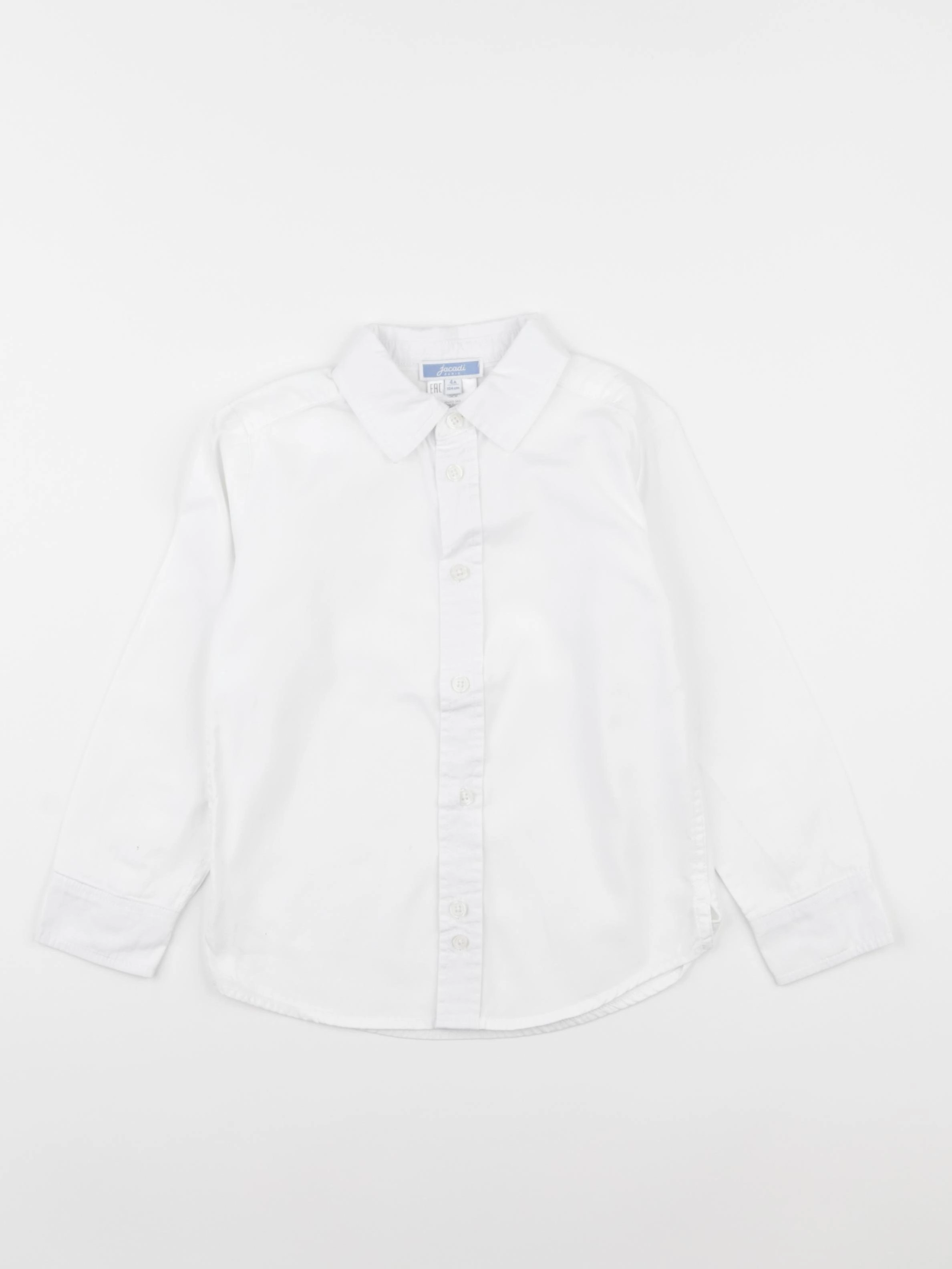 Jacadi - chemise blanc - 4 ans