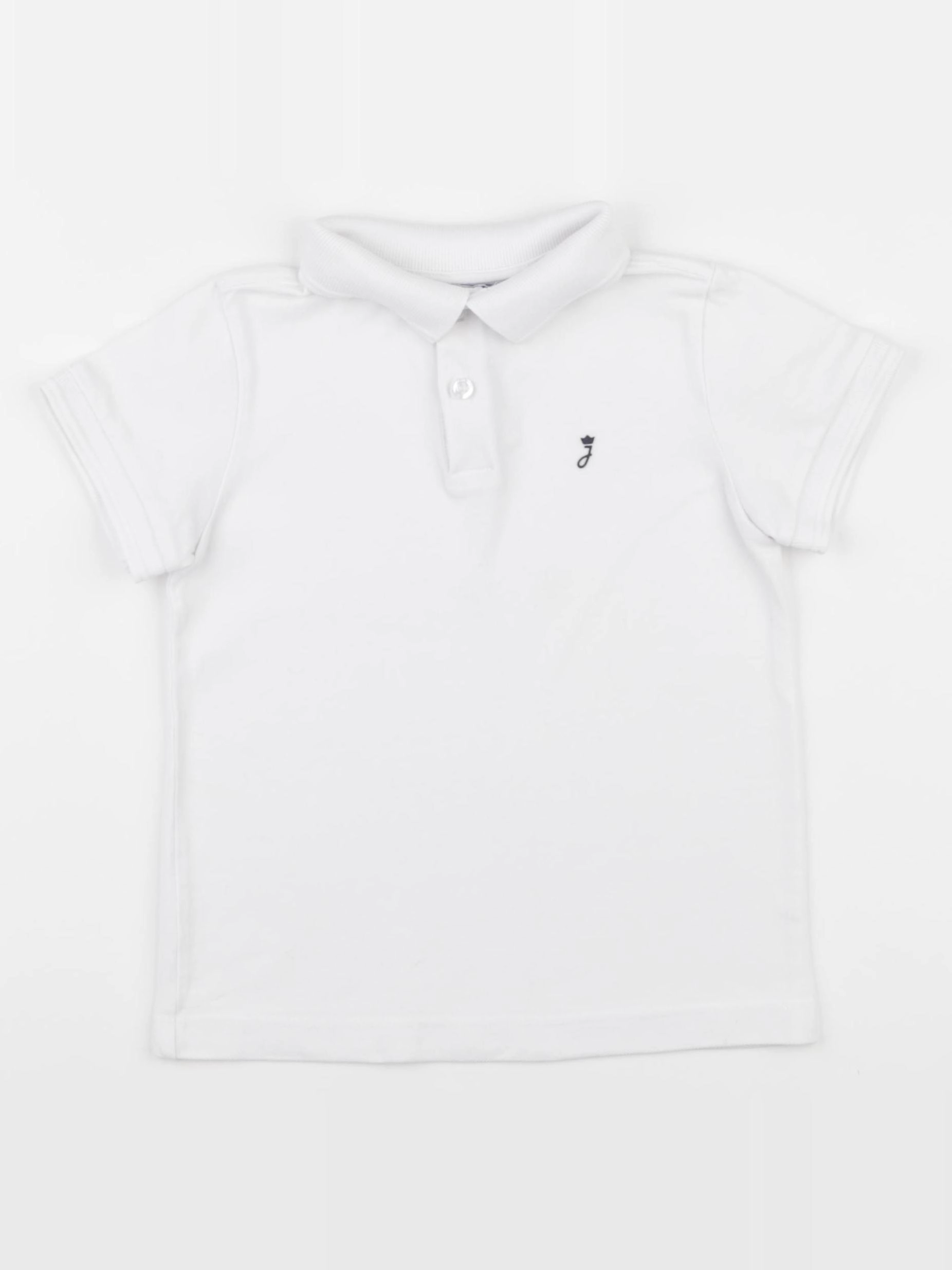 Jacadi - polo blanc - 4 ans
