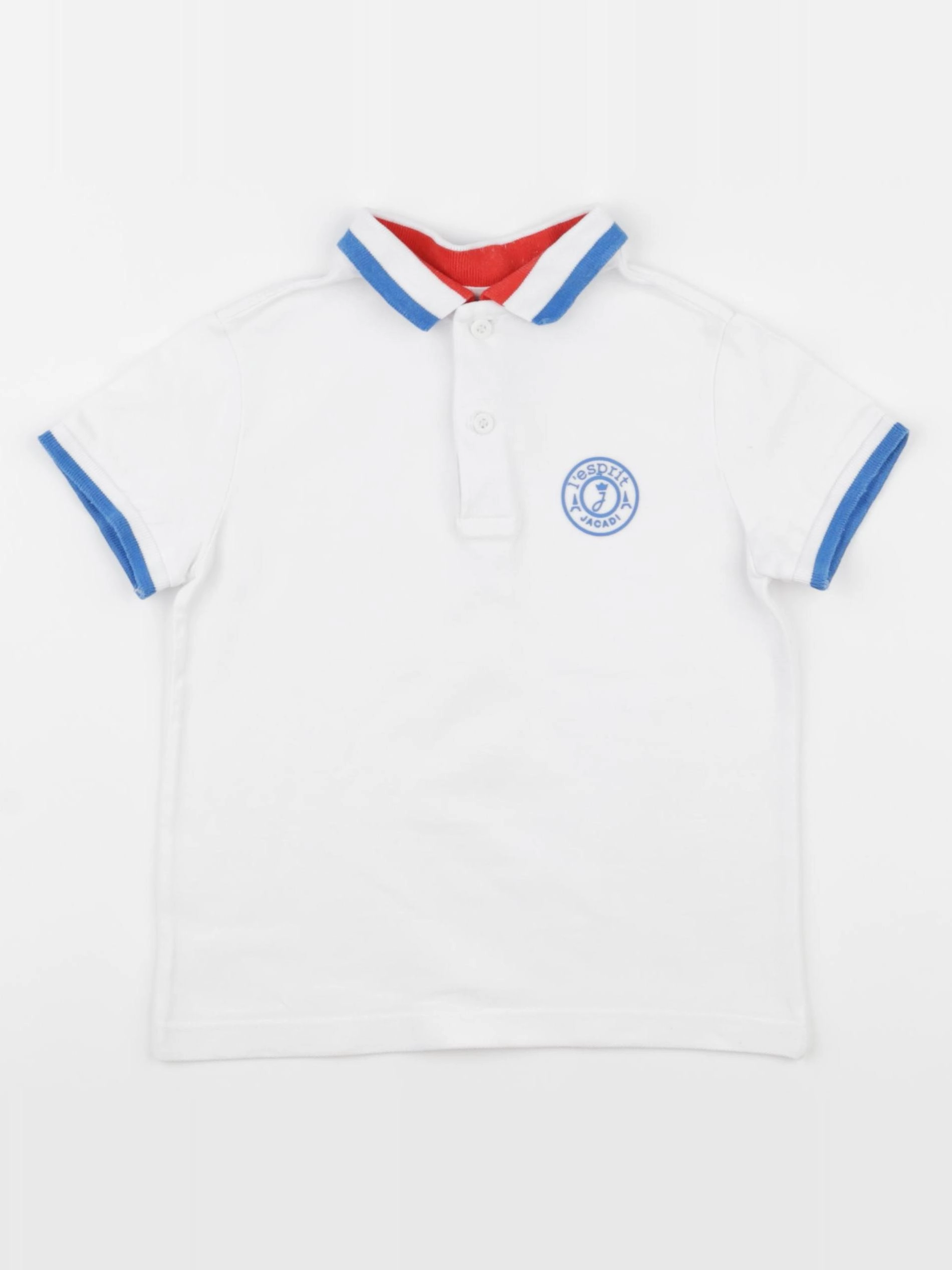 Jacadi - polo blanc - 4 ans