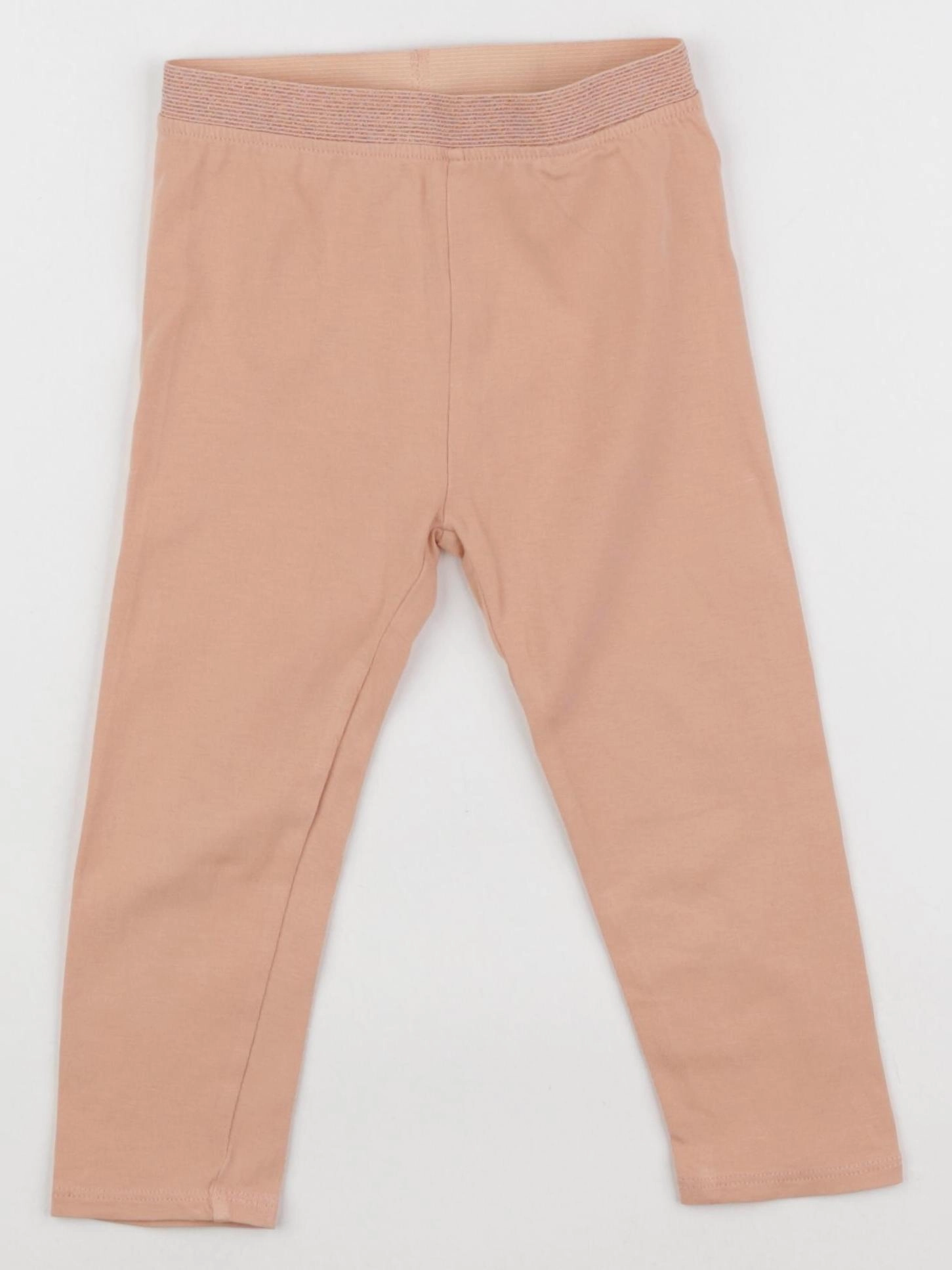 Vertbaudet - legging orange - 2 ans