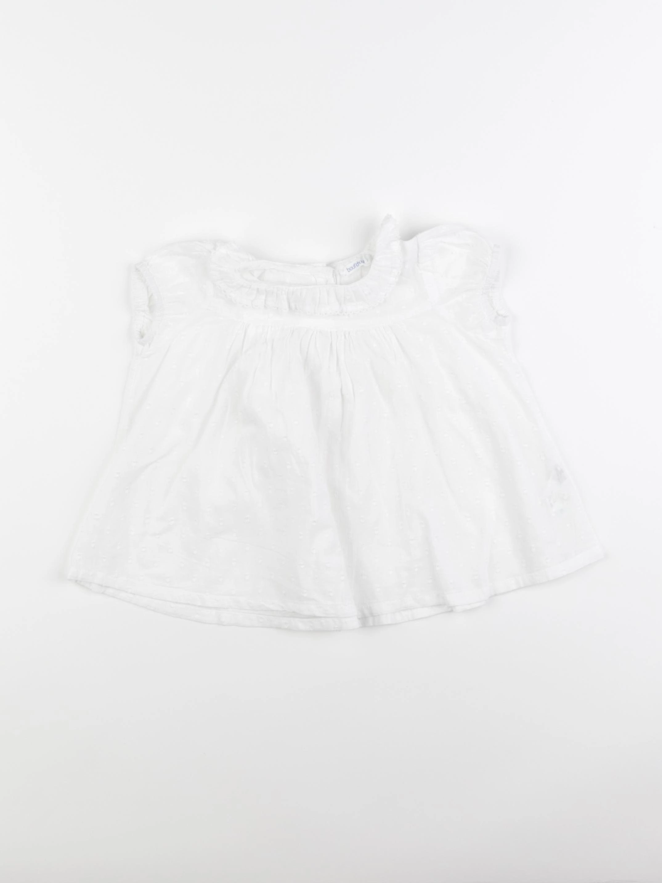 Boutchou - blouse blanc - 18 mois