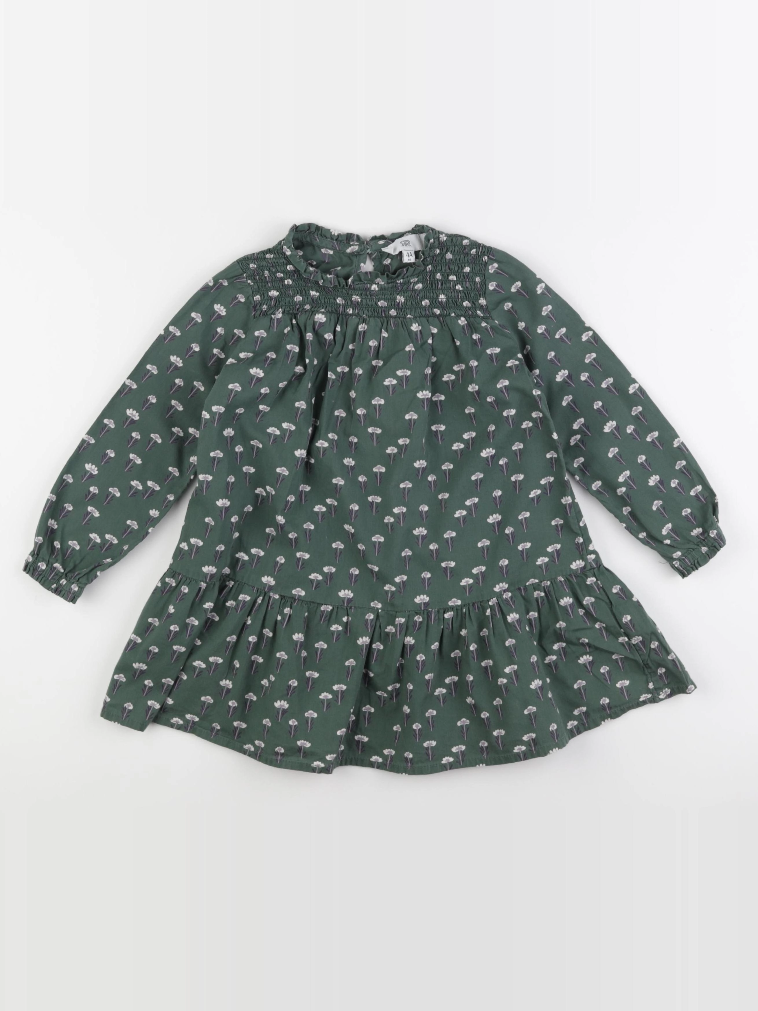 La Redoute - robe vert - 4 ans