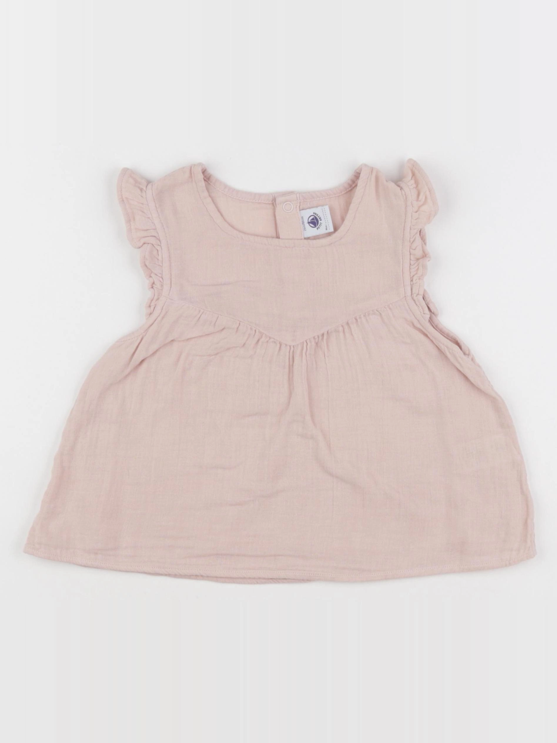 Petit Bateau - robe rose - 24 mois
