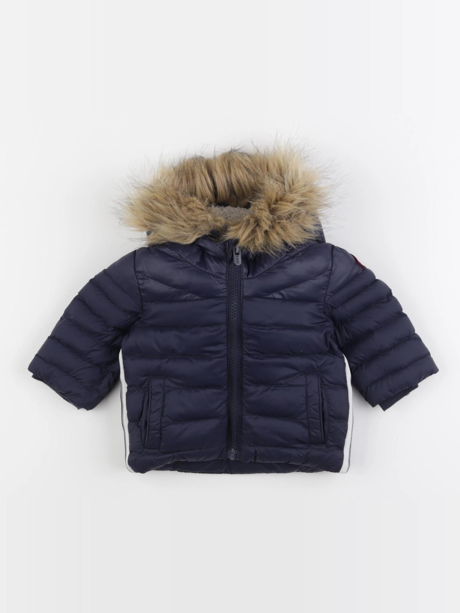 IKKS - doudoune bleu - 3 mois