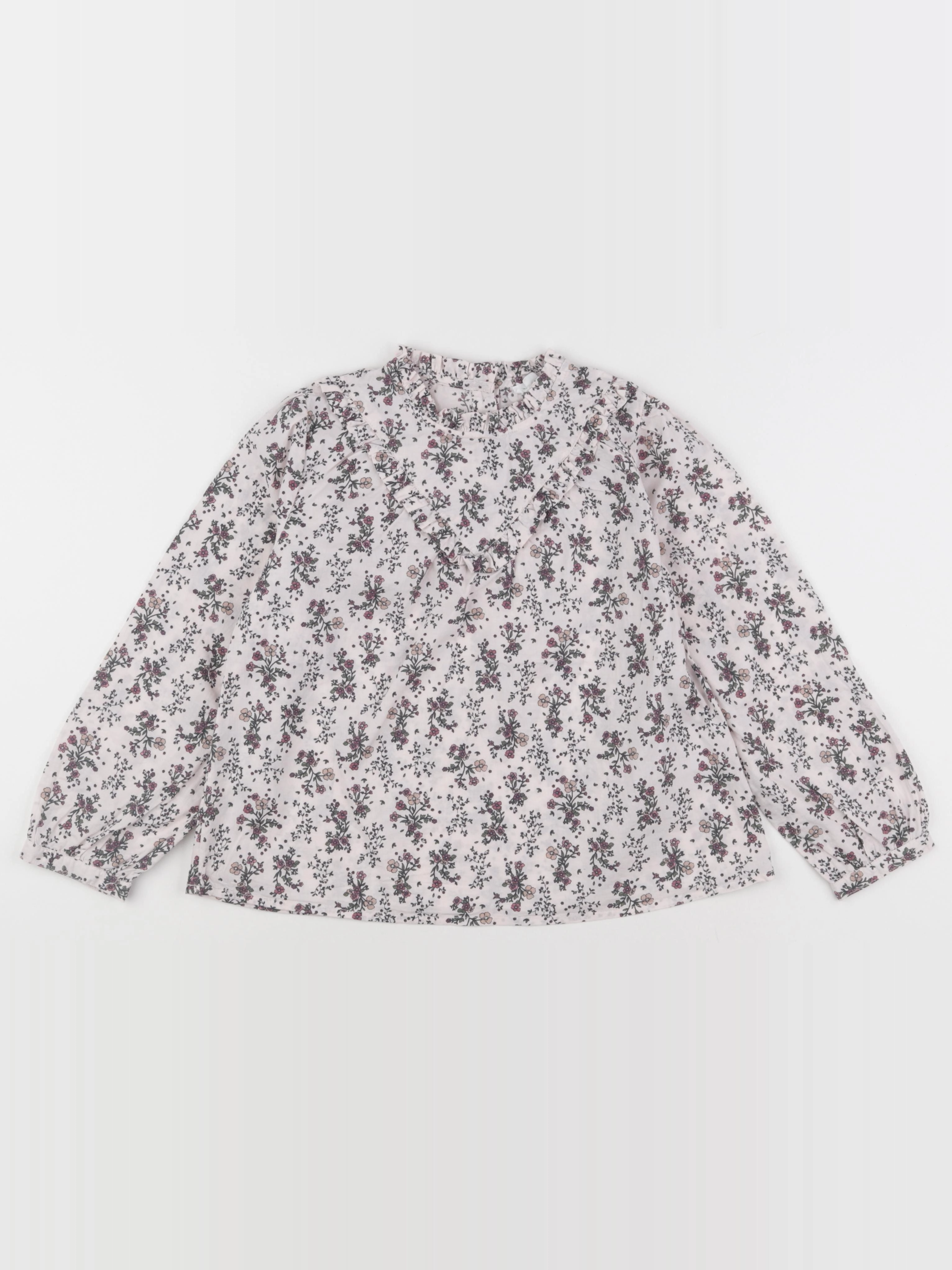 Vertbaudet - chemise multicolore - 8 ans