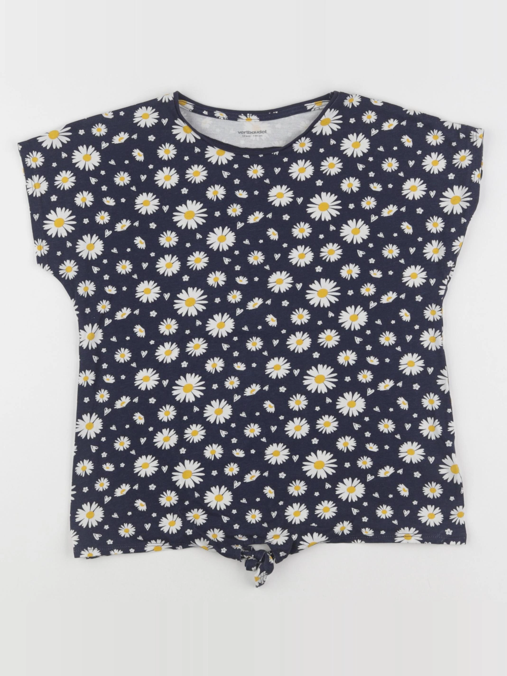 Vertbaudet - tee-shirt bleu - 10 ans