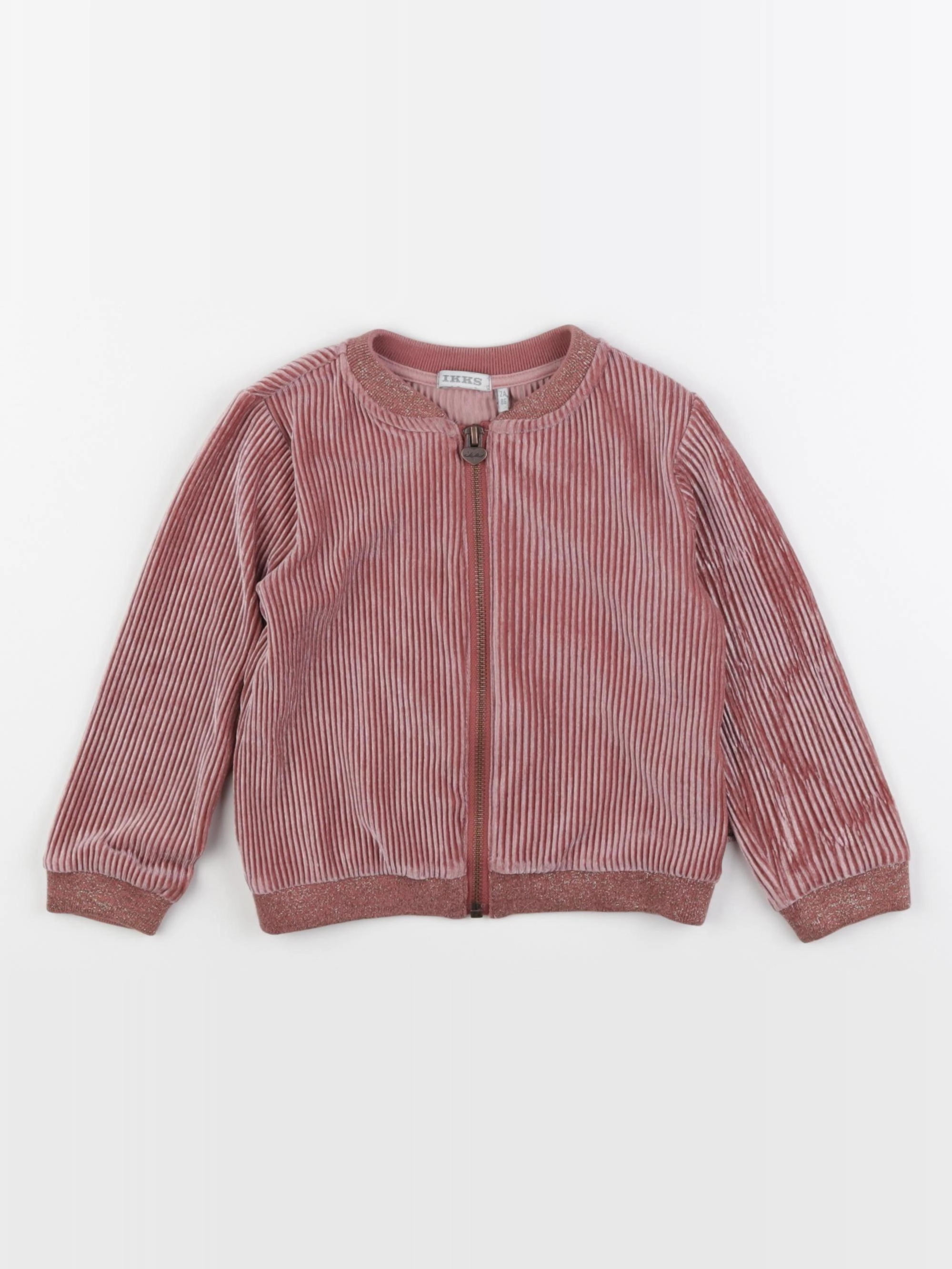 IKKS - veste rose - 2 ans