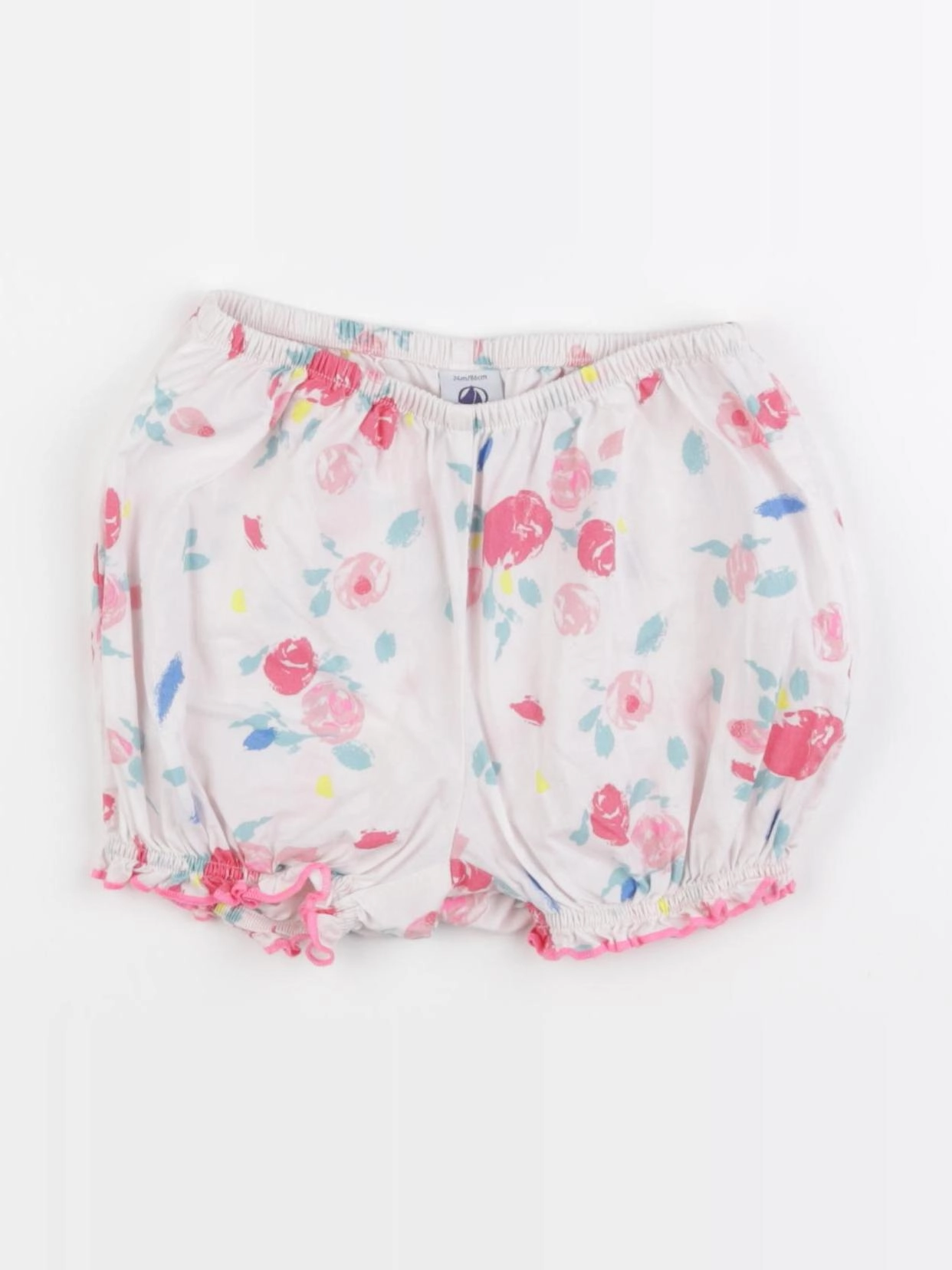 Petit Bateau - bloomer rose - 2 ans