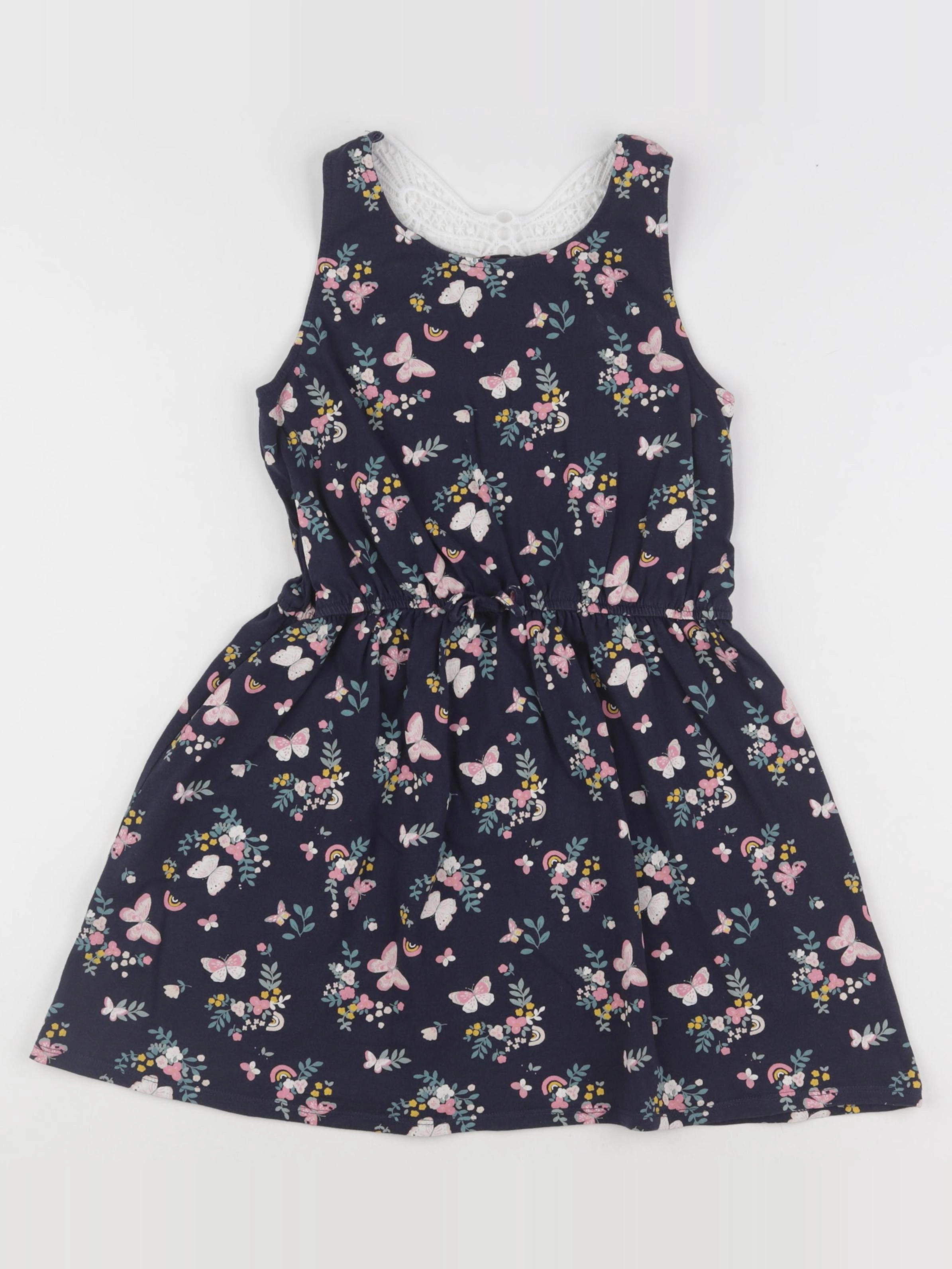 Vertbaudet - robe bleu - 8 ans