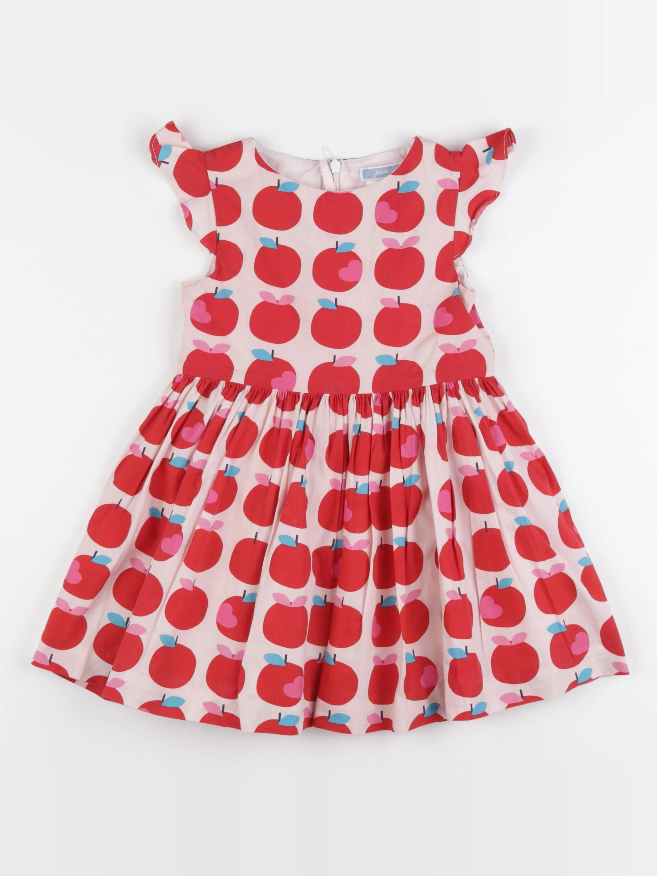 Jacadi - robe rouge, rose - 3 ans