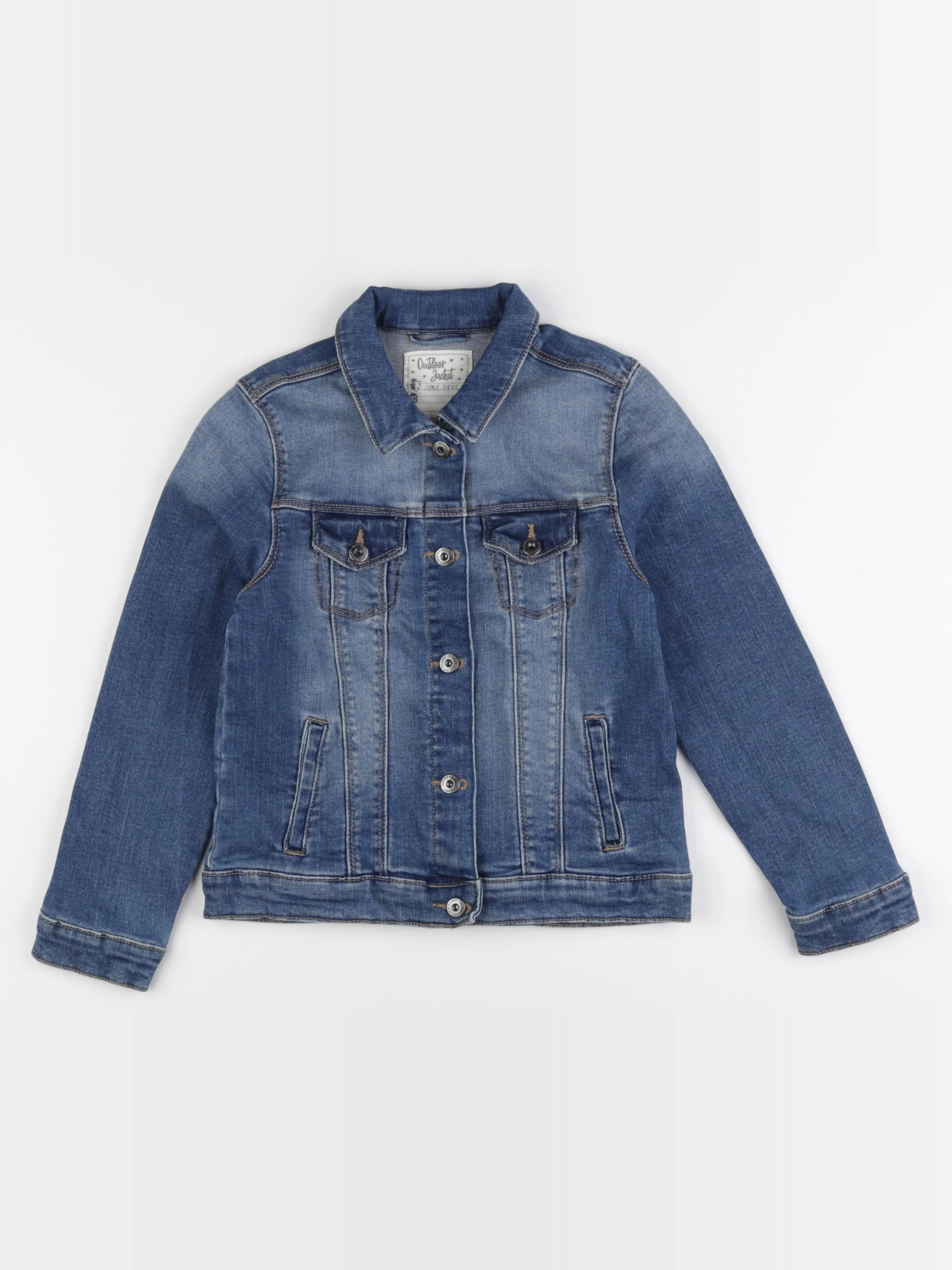 Vertbaudet - veste bleu - 7 ans