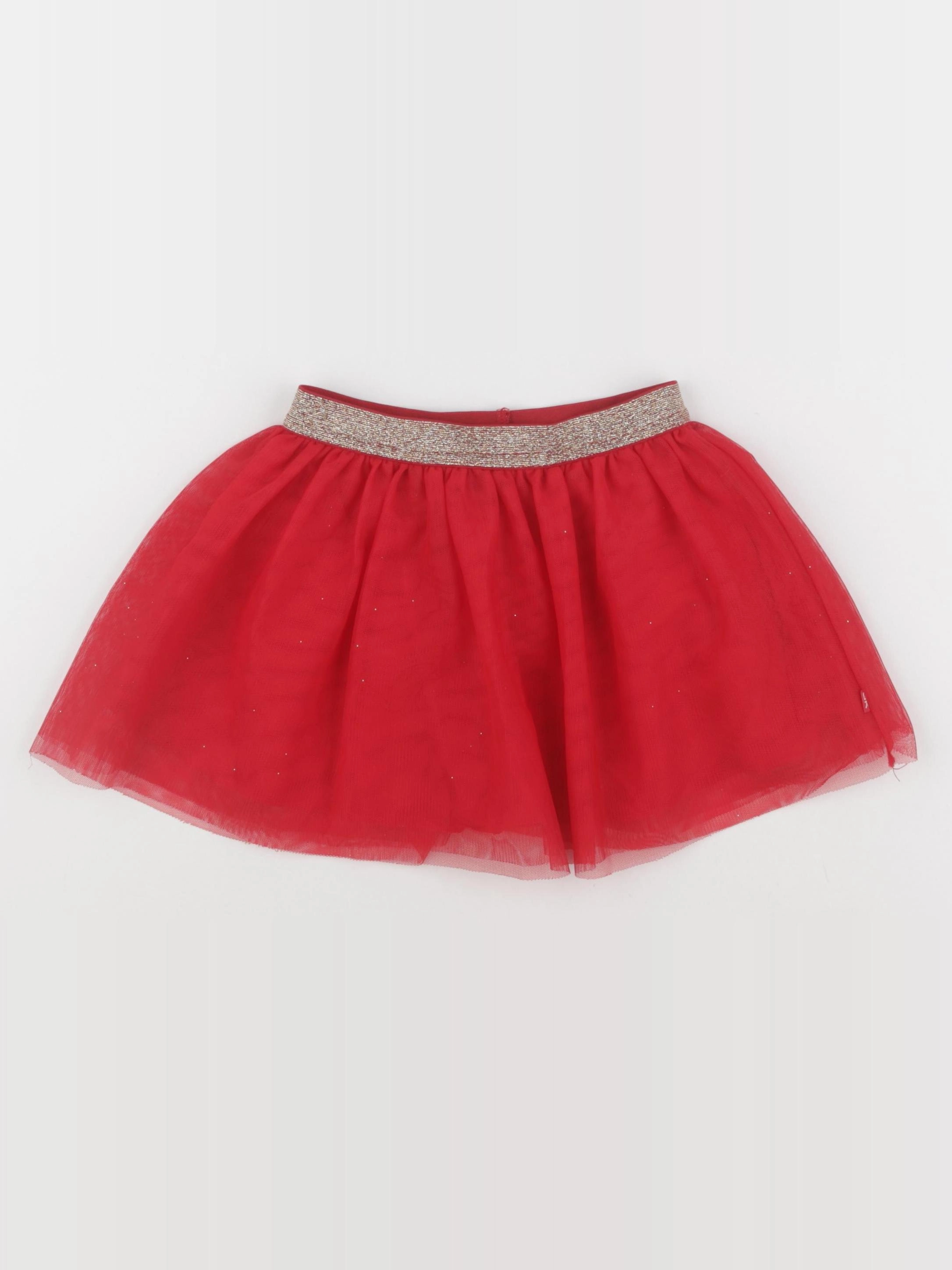 Okaidi - jupe rouge - 3 ans