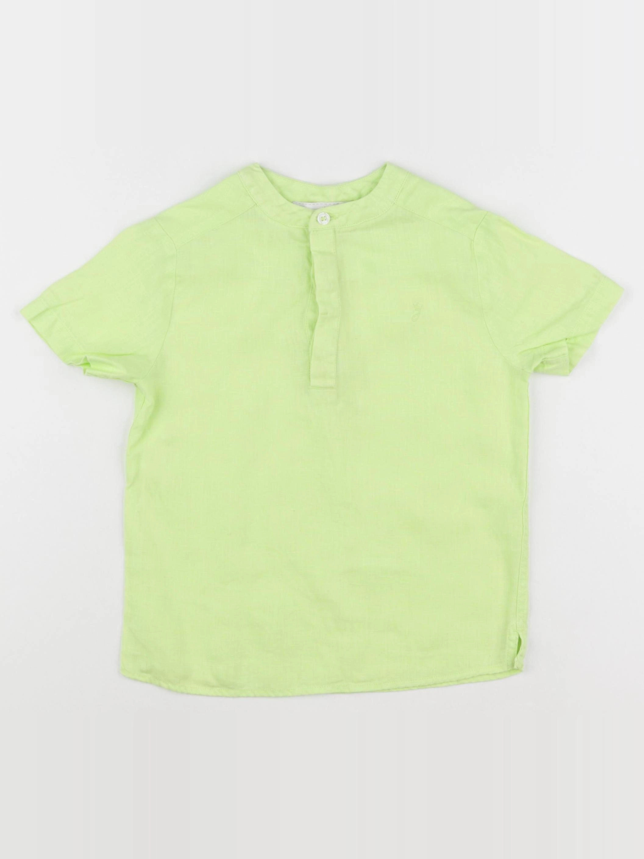 Jacadi - chemise vert - 4 ans