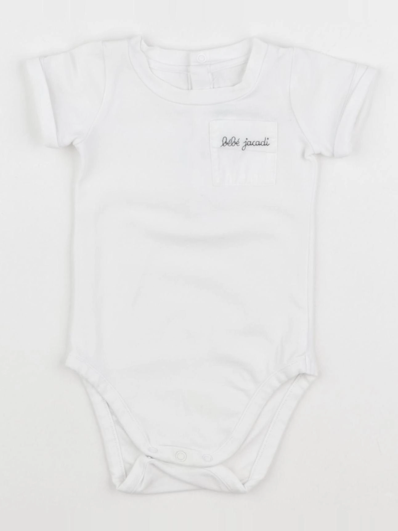 Jacadi - body blanc - 6 mois