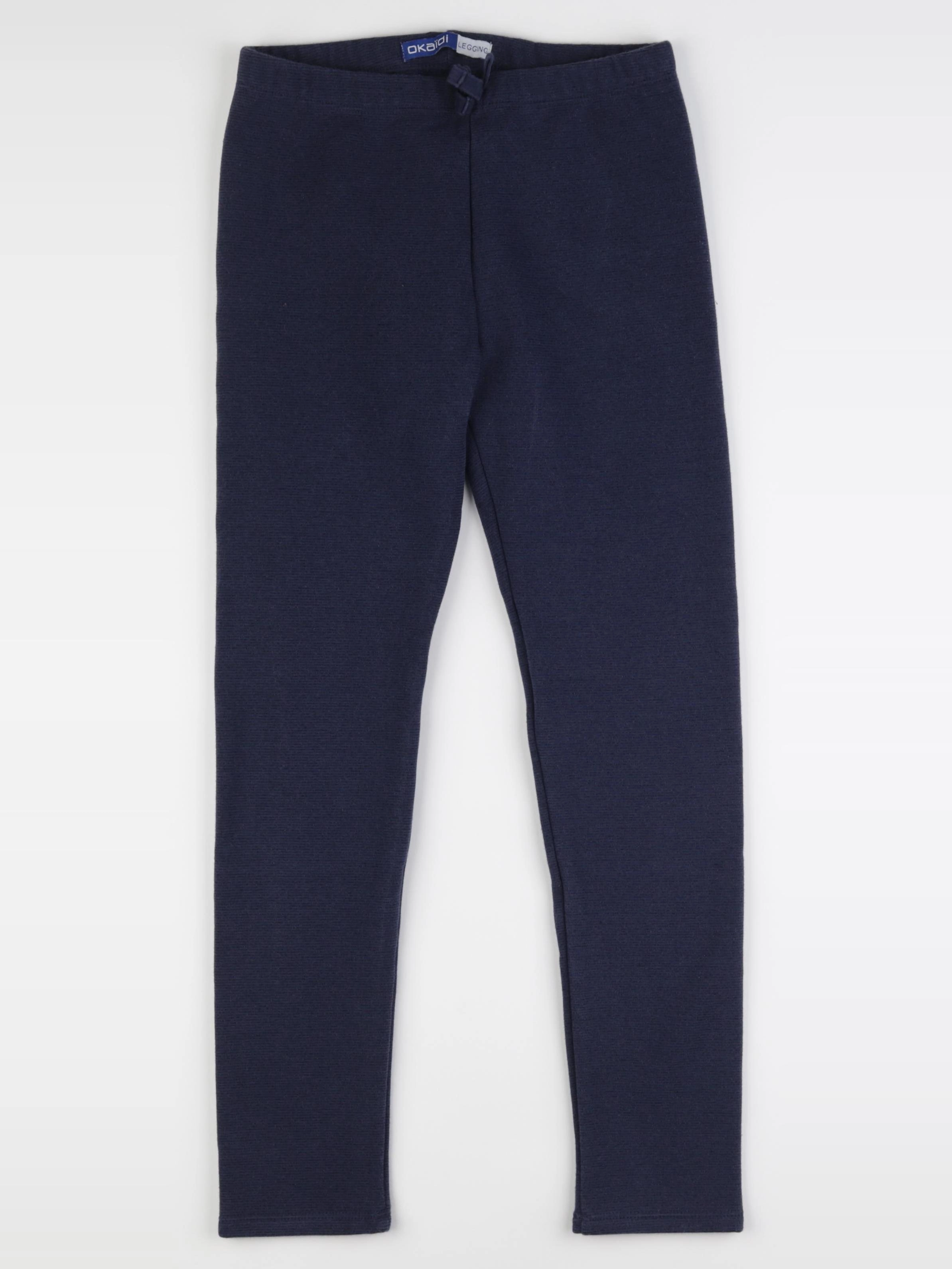 Okaidi - legging doublé bleu - 12 ans