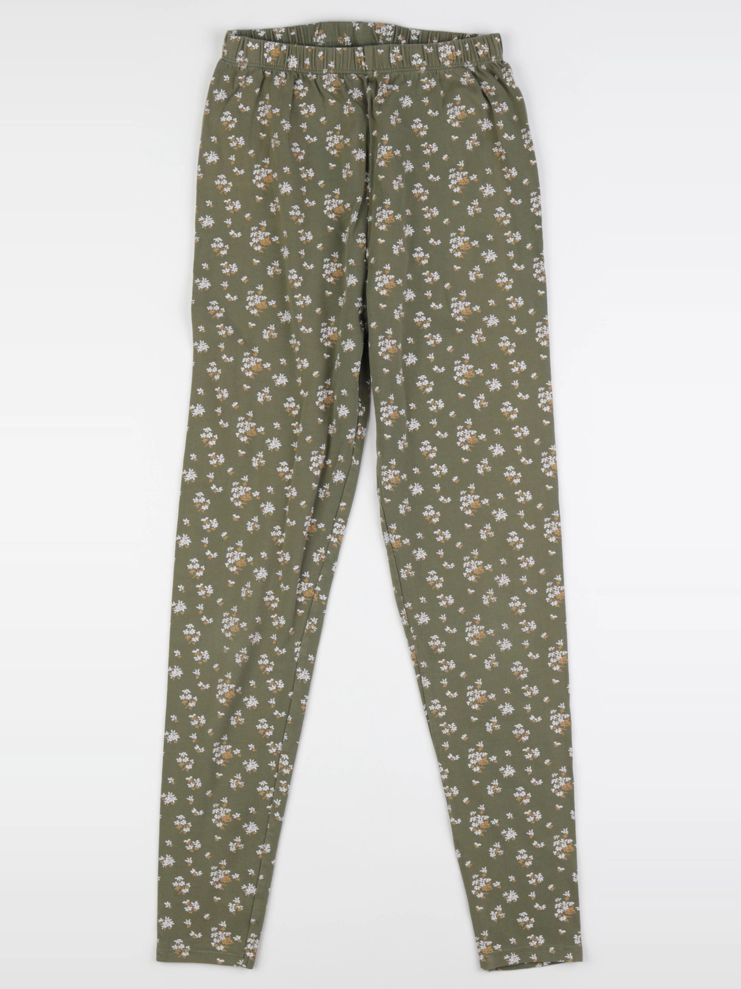 Vertbaudet - legging vert - 12 ans