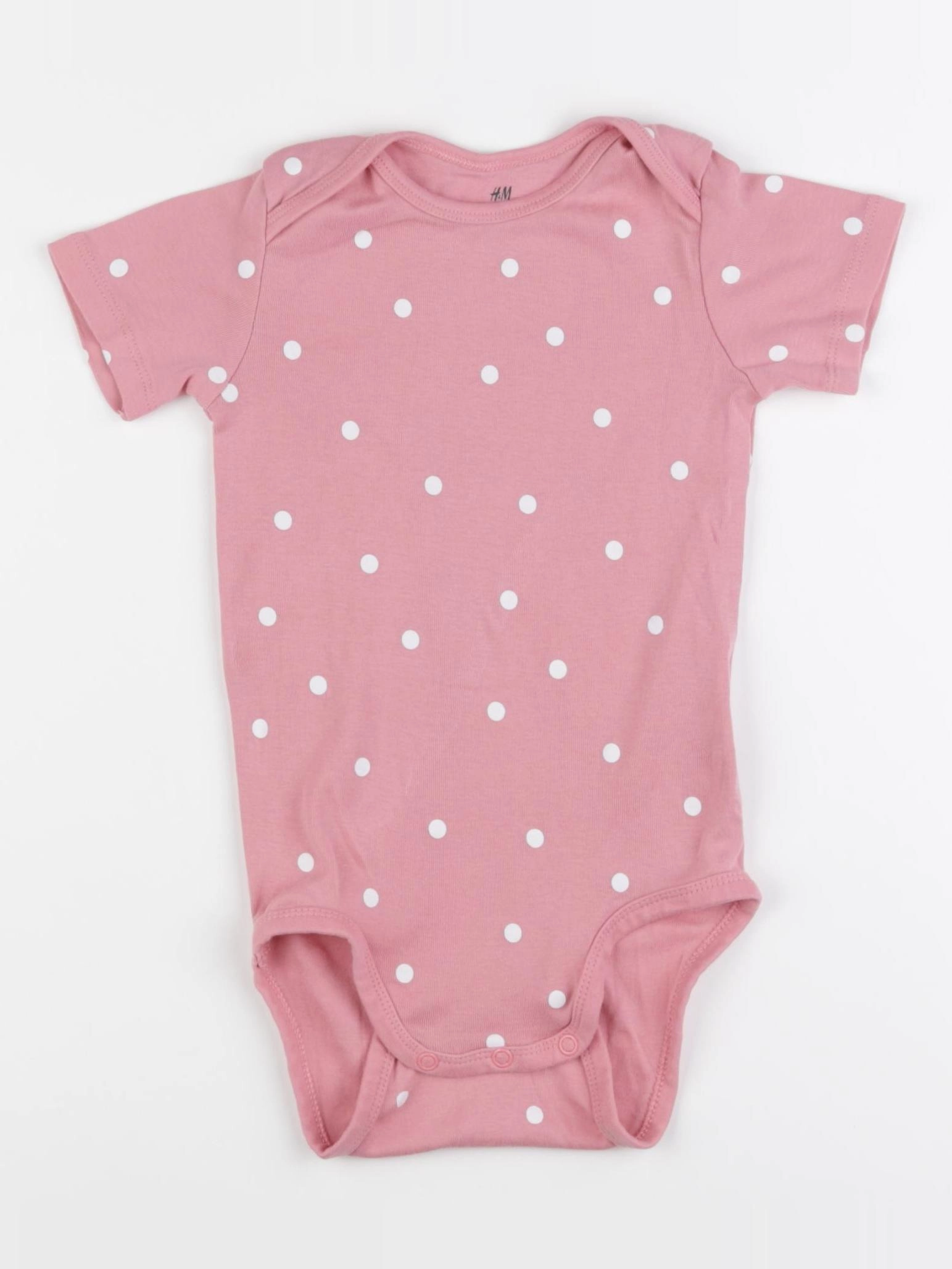 H&M - body rose - 18/24 mois