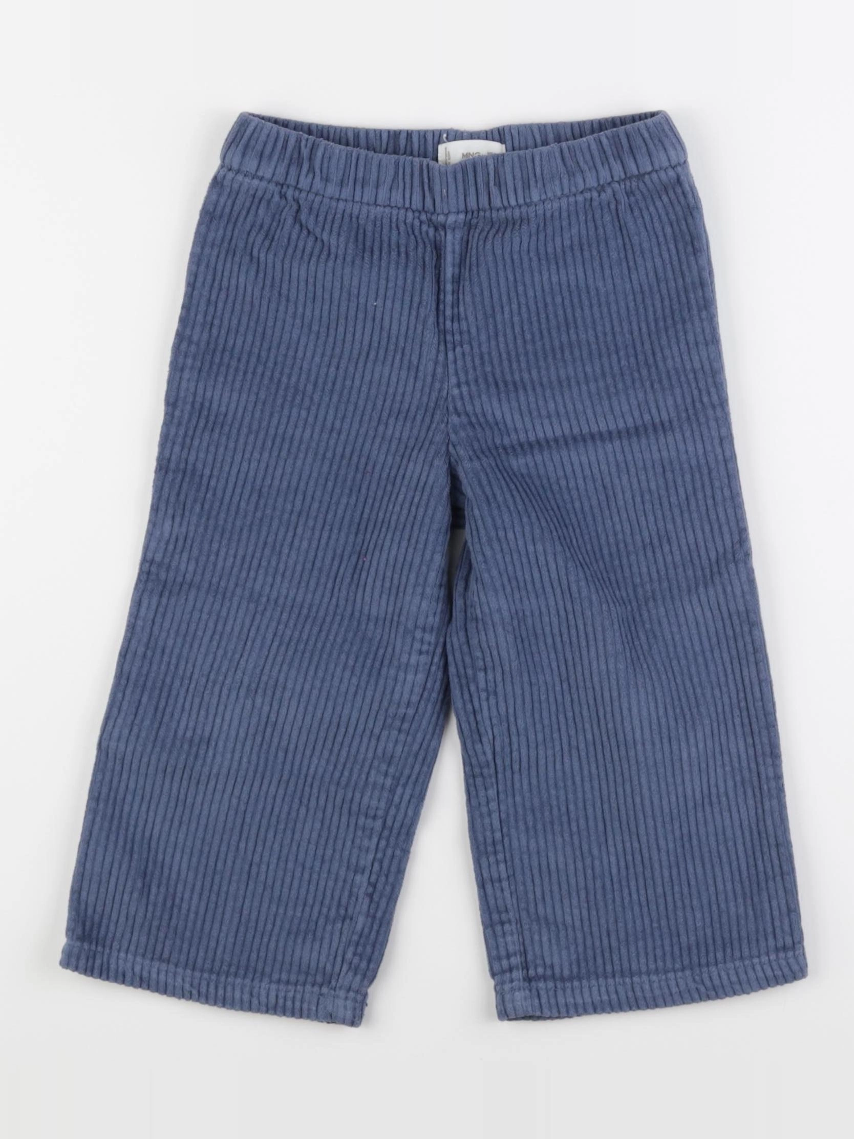 Mango - pantalon bleu - 2/3 ans