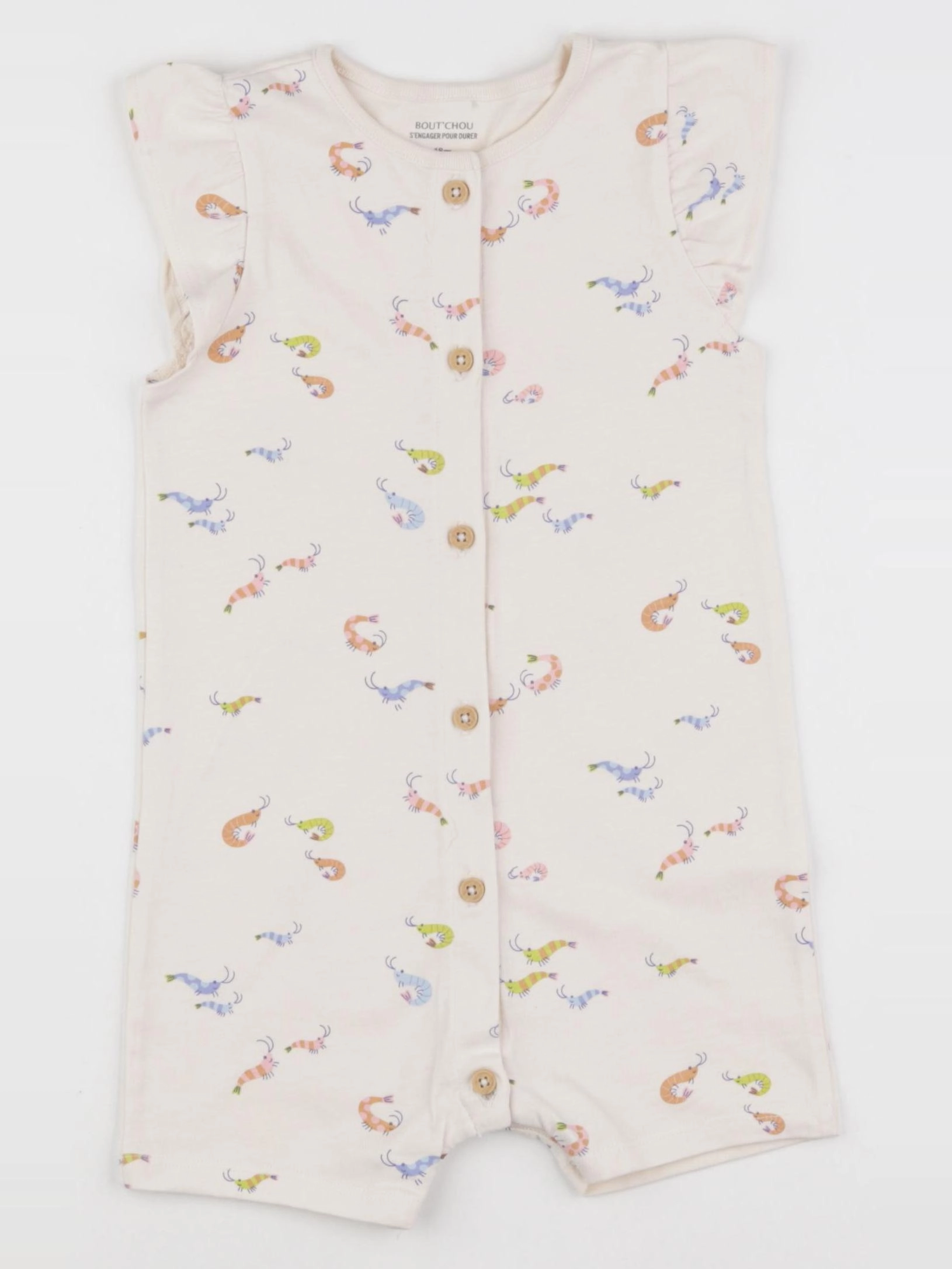 Boutchou - pyjama coton beige - 18 mois