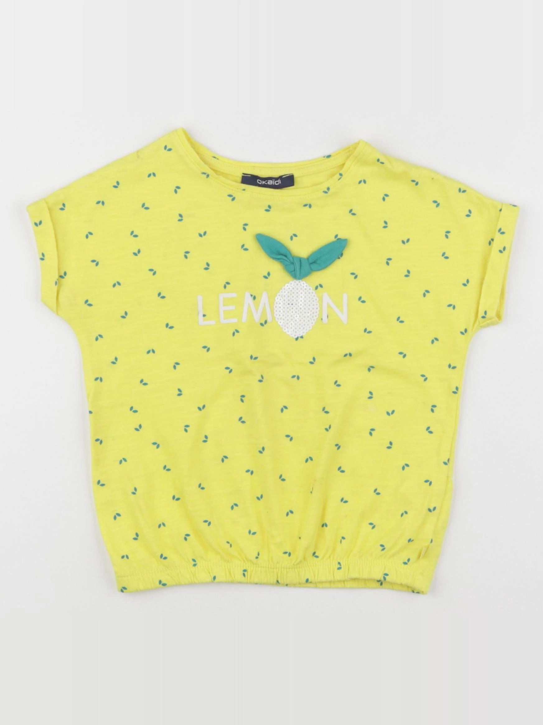 Okaidi - tee-shirt jaune - 3 ans