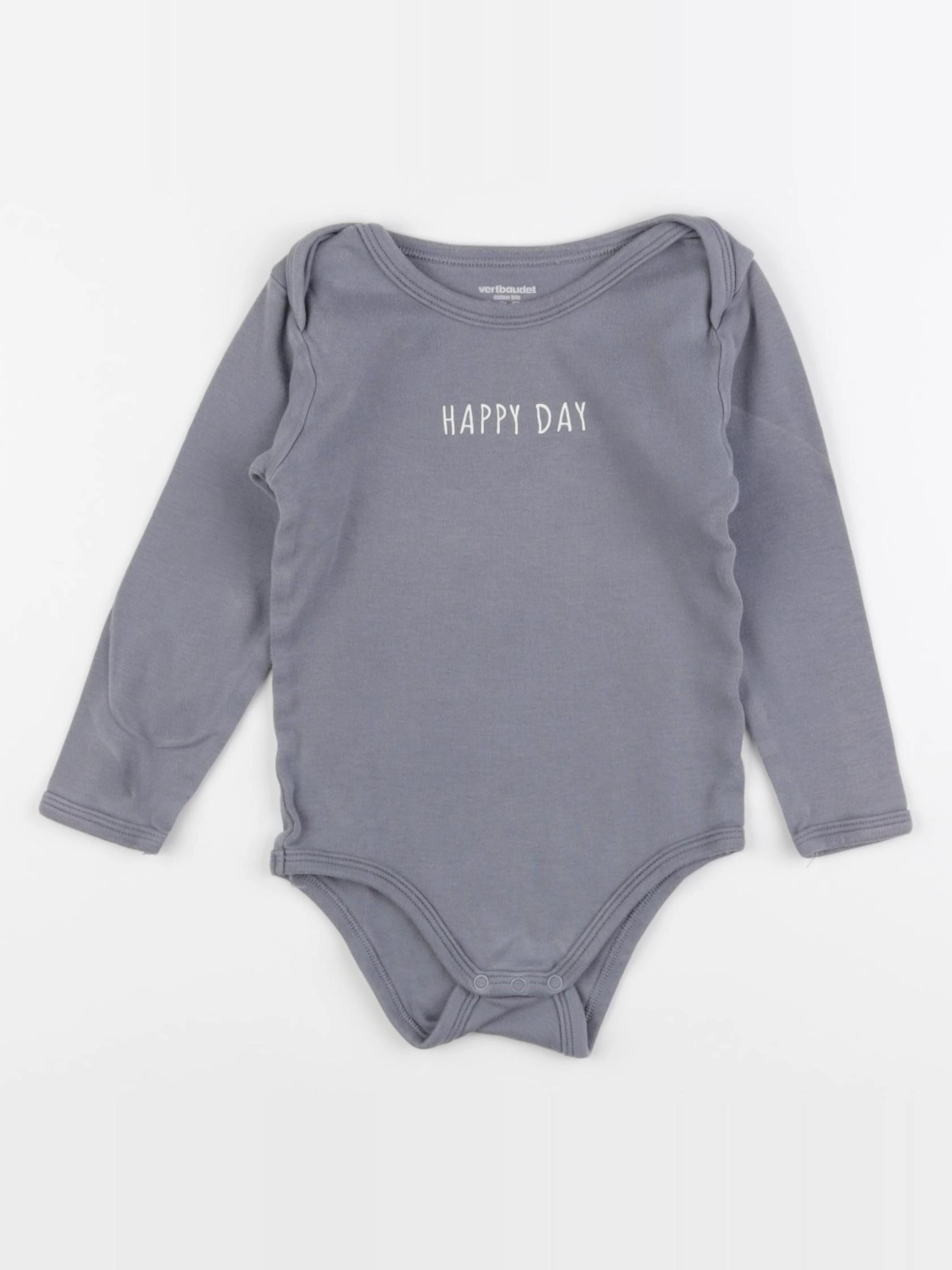 Vertbaudet - body bleu - 36 mois
