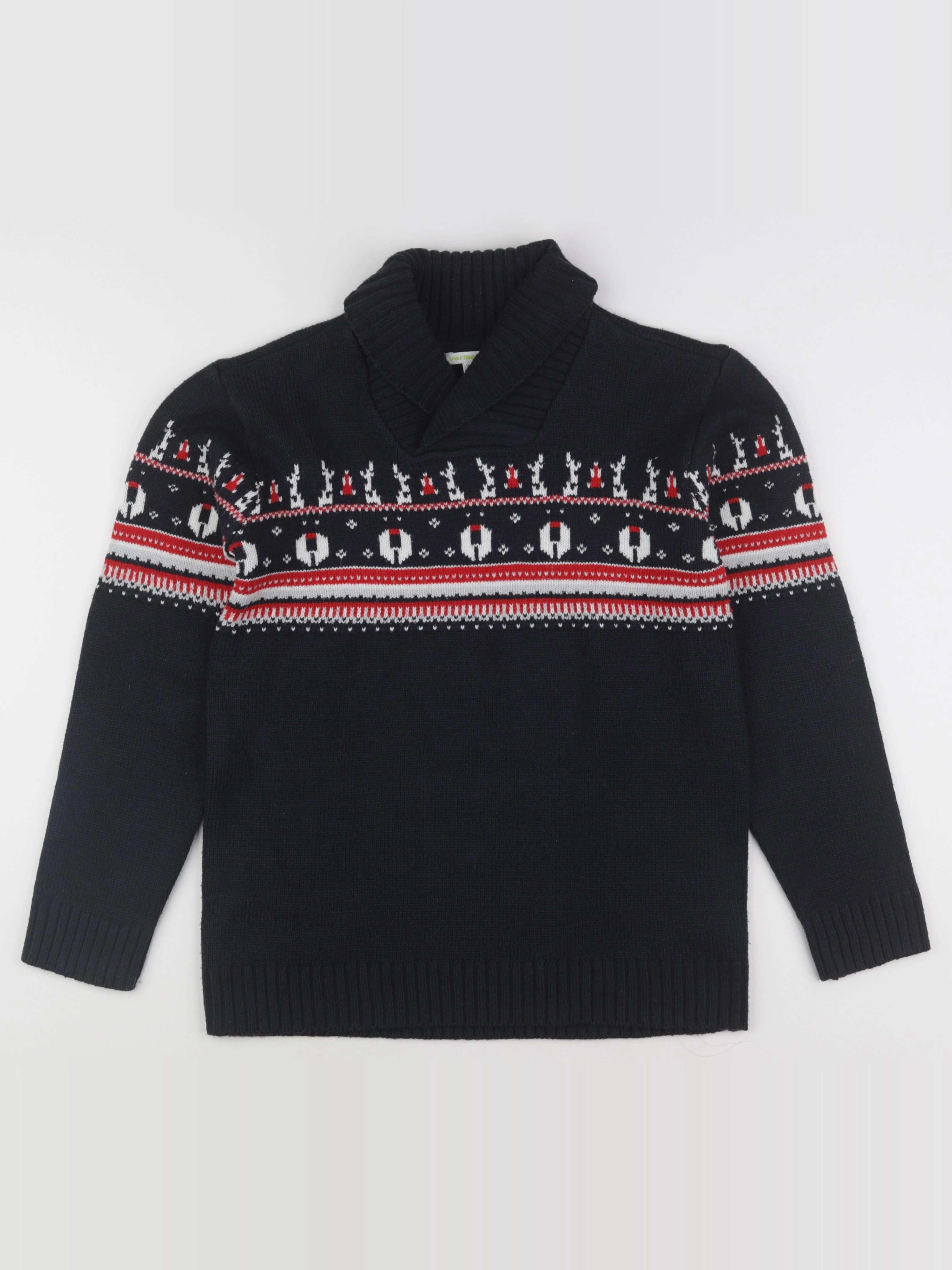Vertbaudet - pull bleu - 14 ans