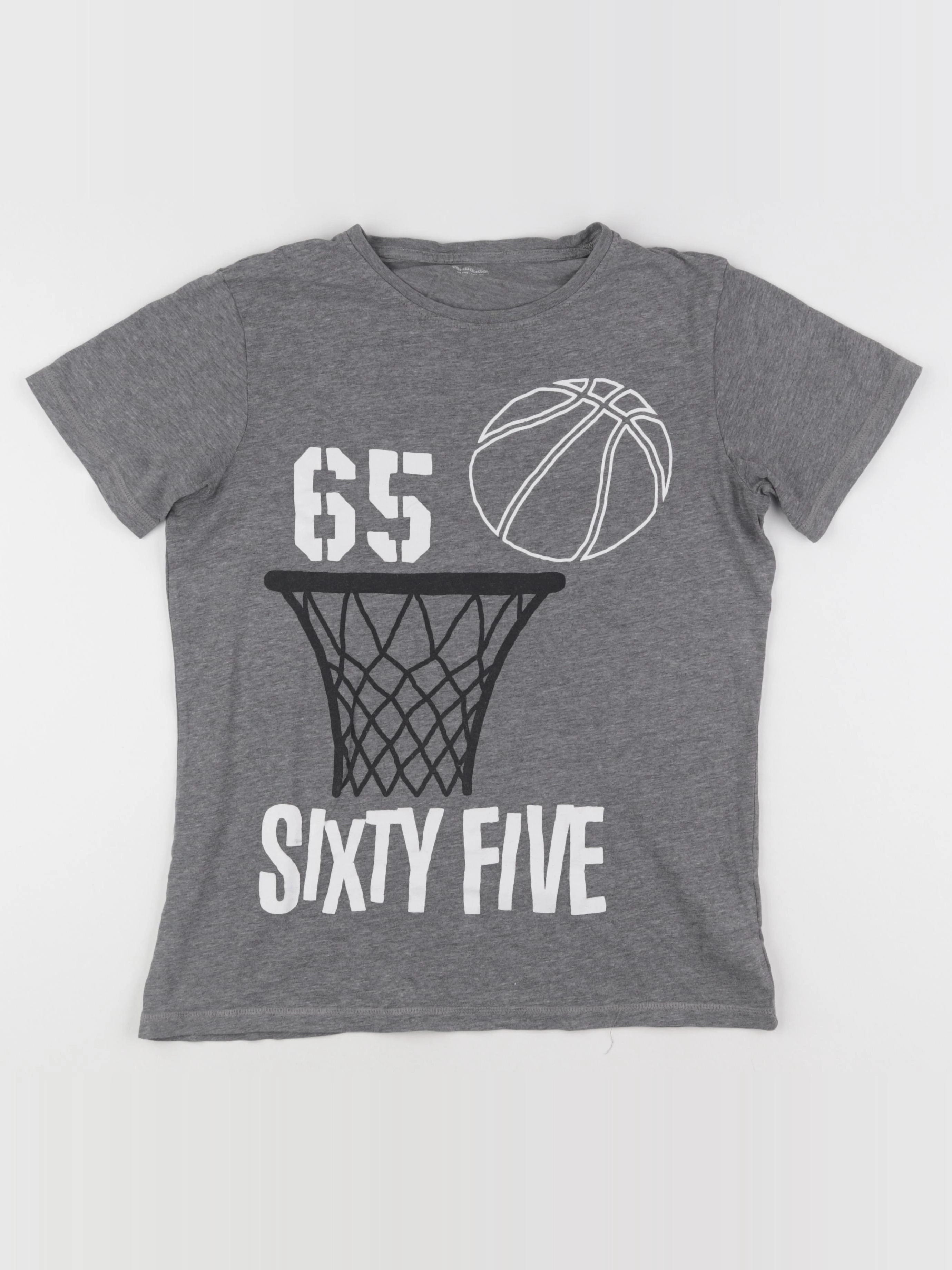 Vertbaudet - tee-shirt gris - 14 ans