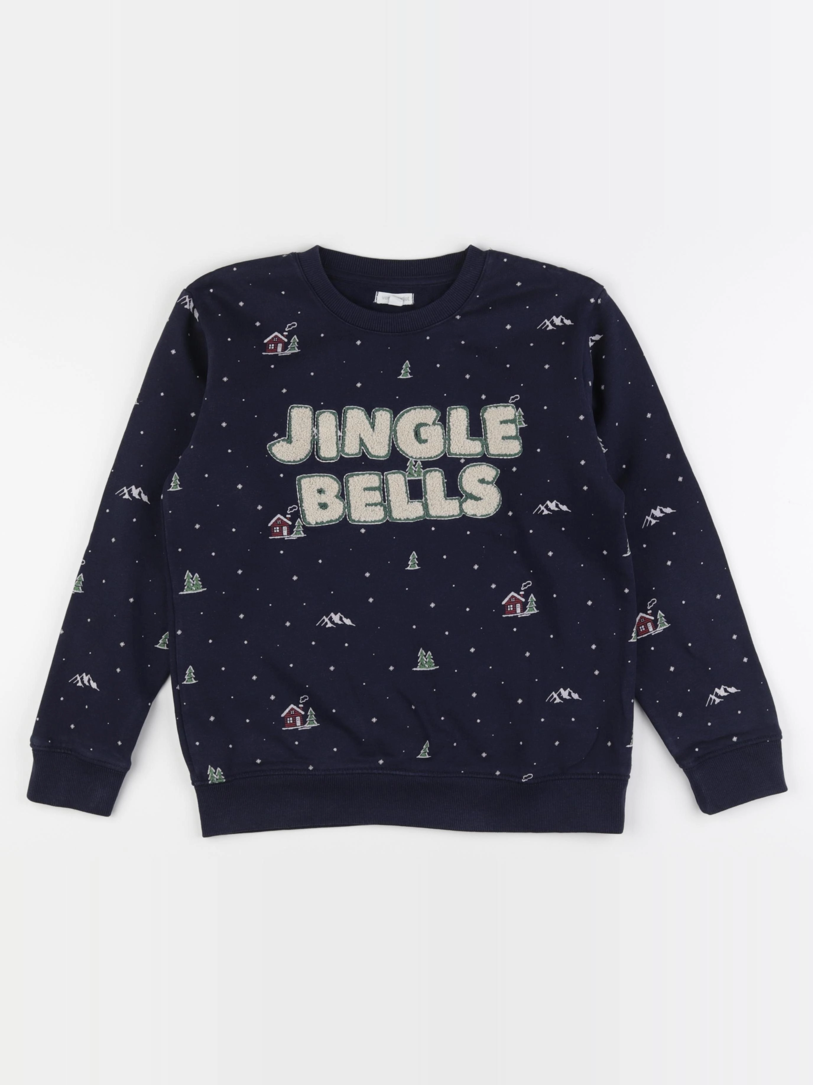 Vertbaudet - sweat bleu - 12 ans