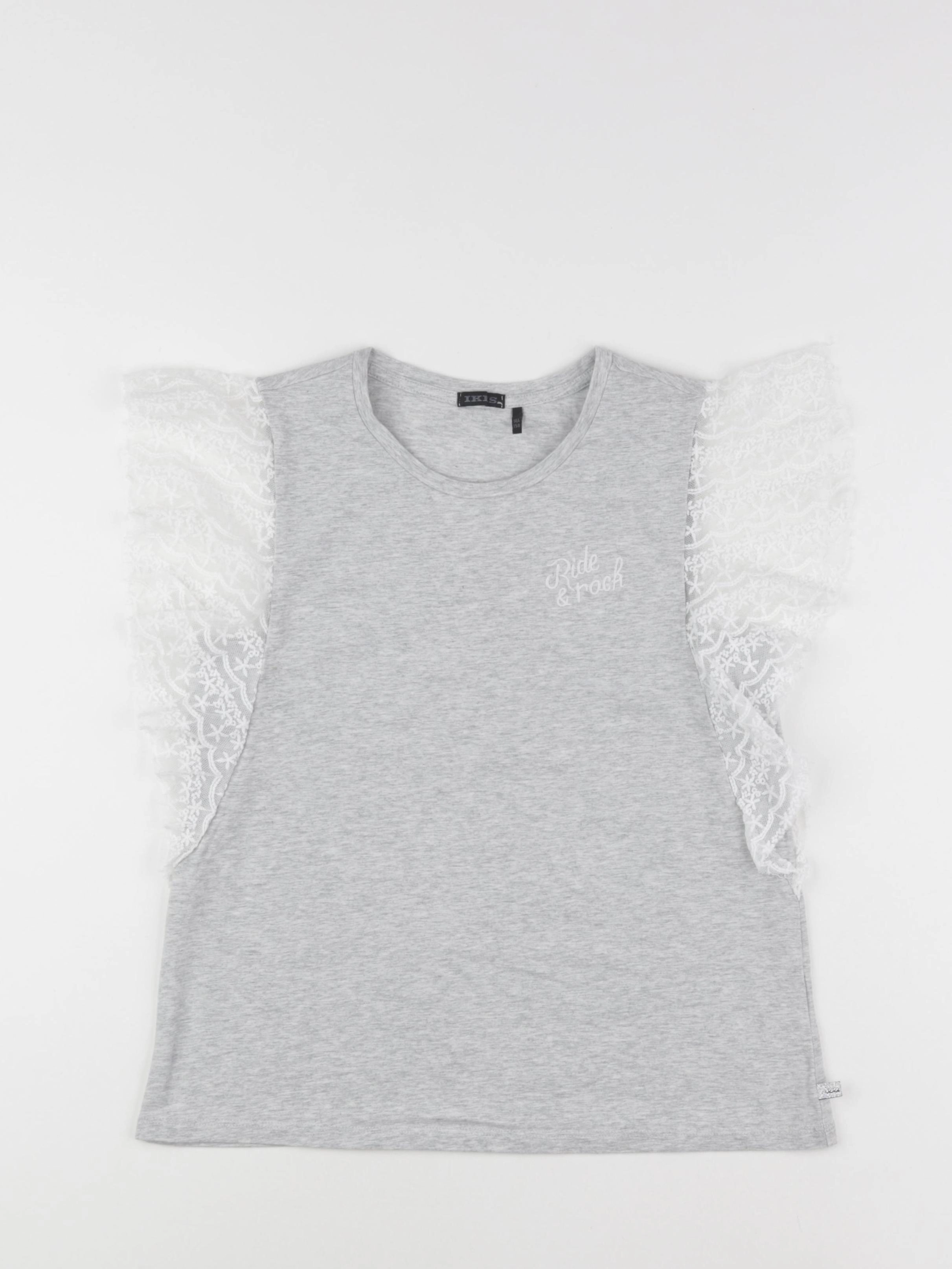 IKKS - tee-shirt gris - 14 ans