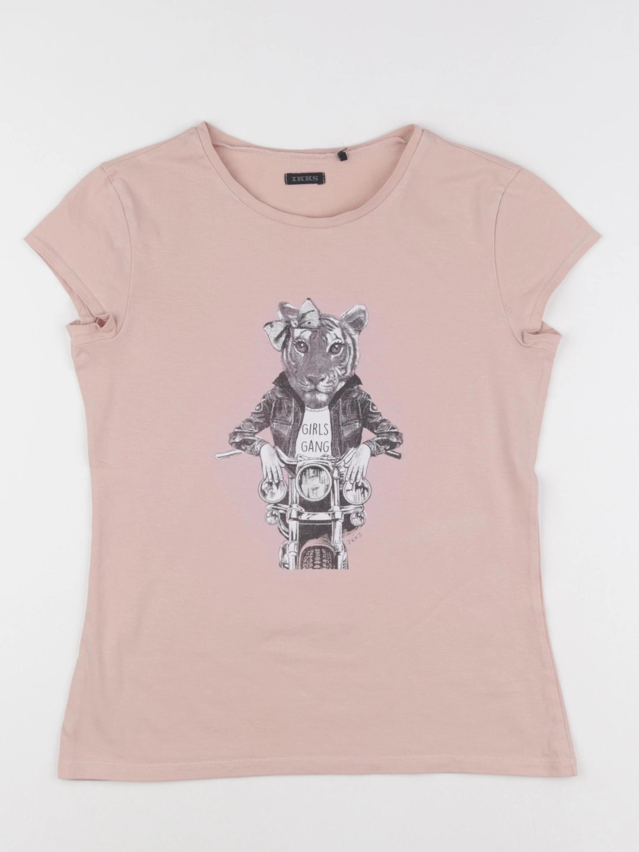 IKKS - tee-shirt rose - 12 ans
