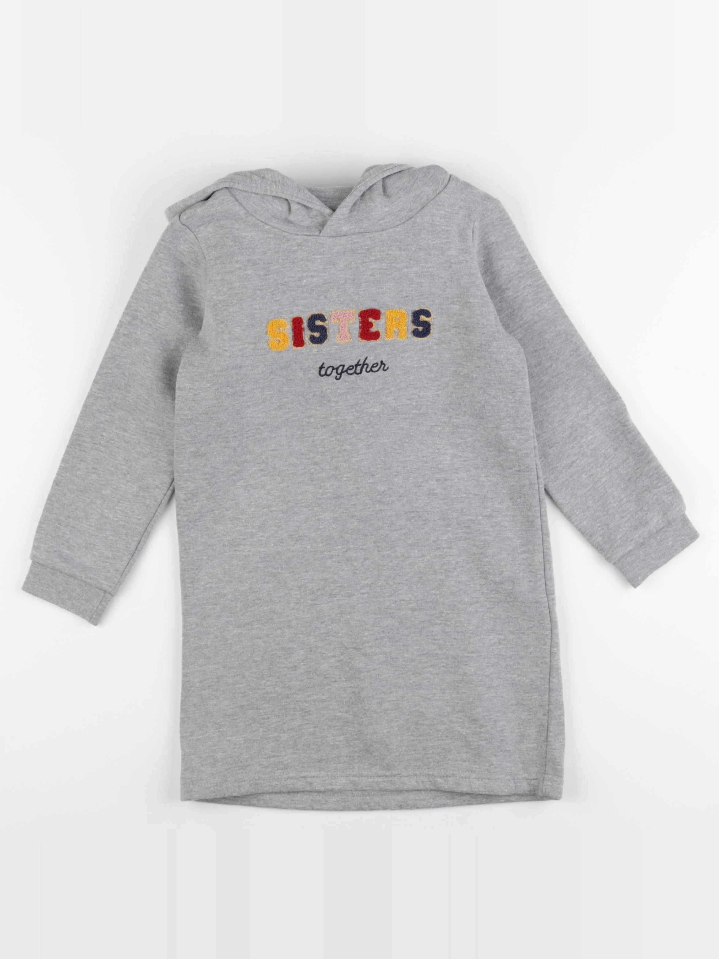 Vertbaudet - robe gris - 5 ans