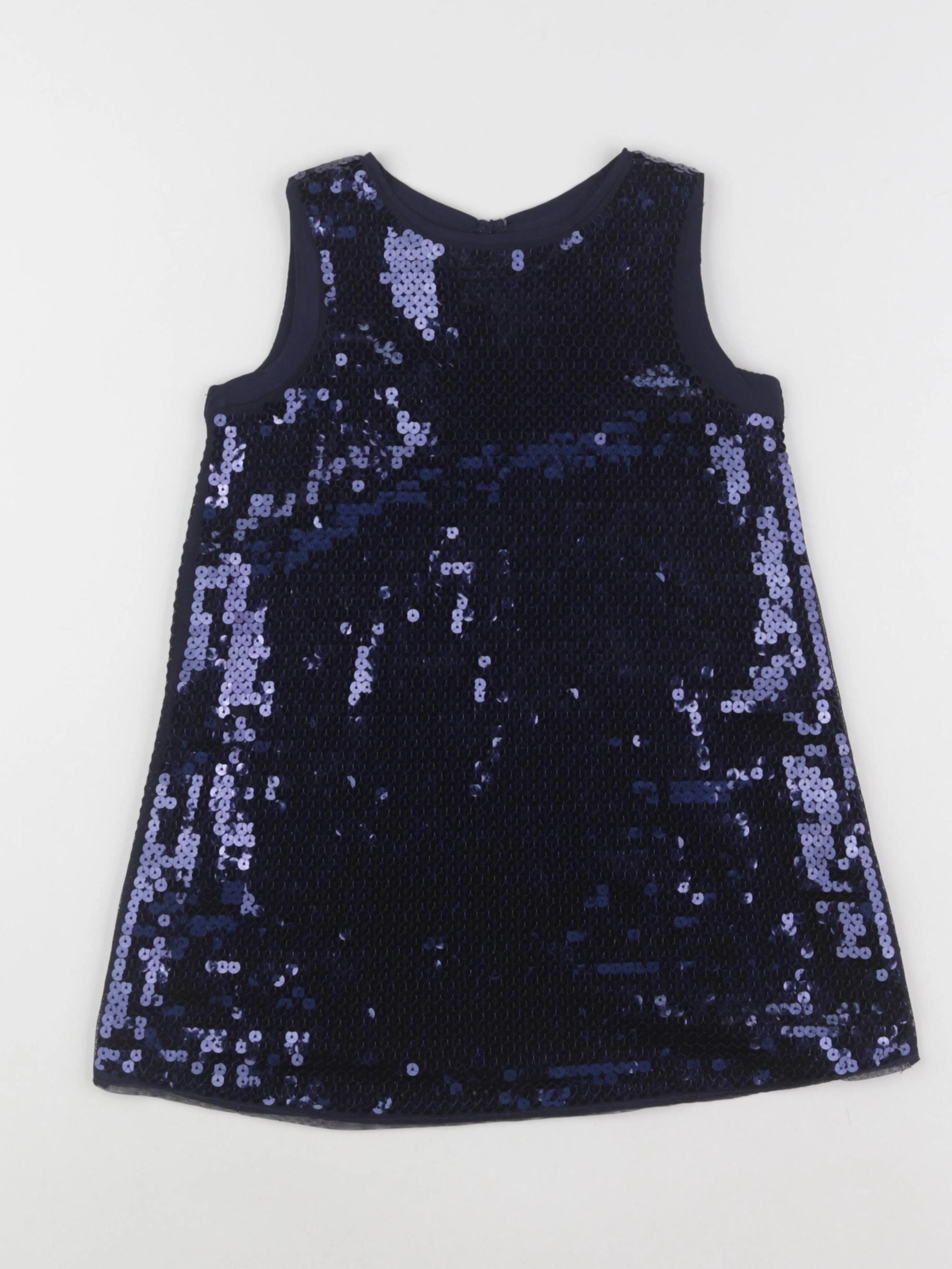H&M - robe bleu - 2/3 ans