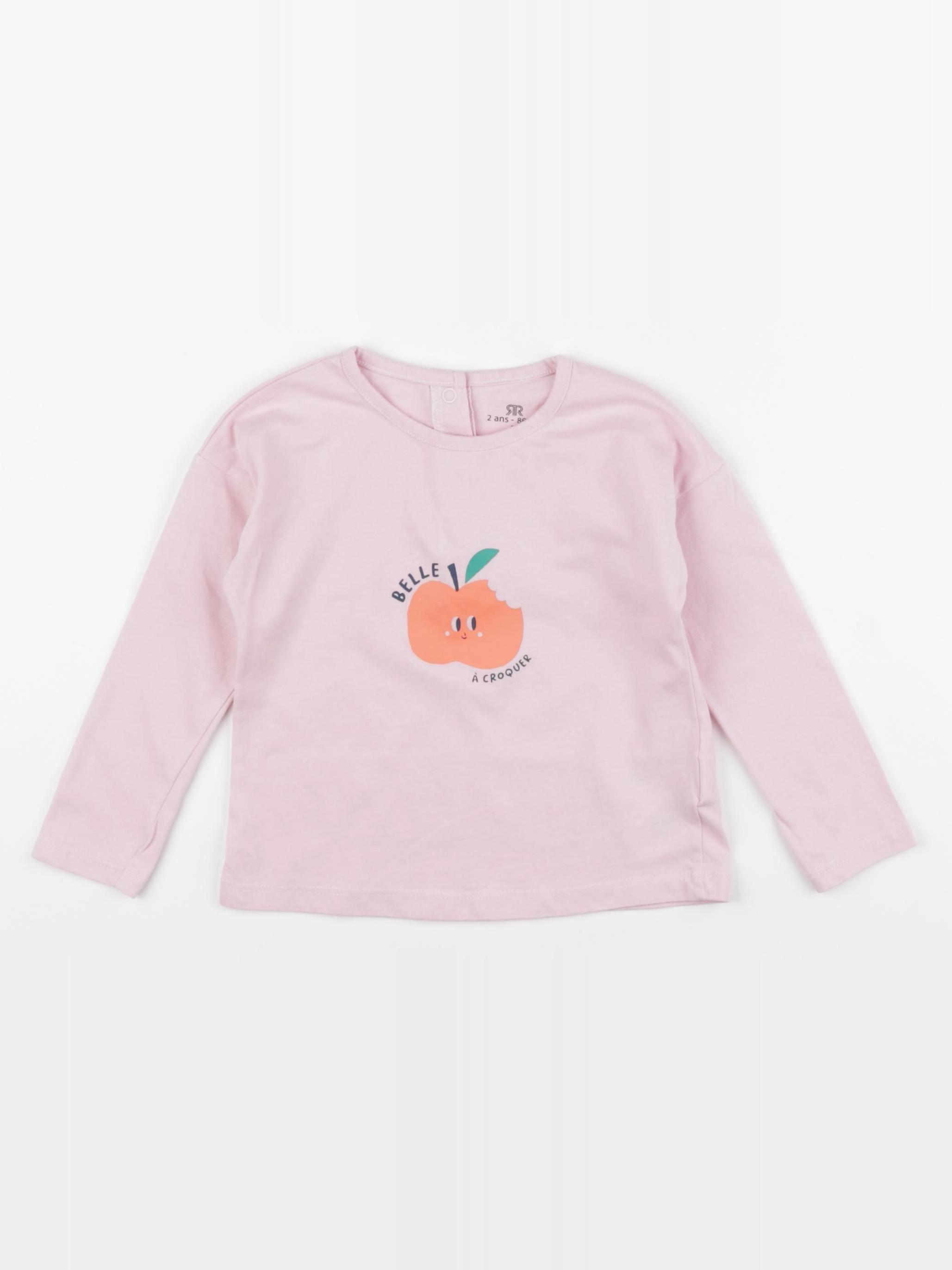 La Redoute - tee-shirt rose - 2 ans