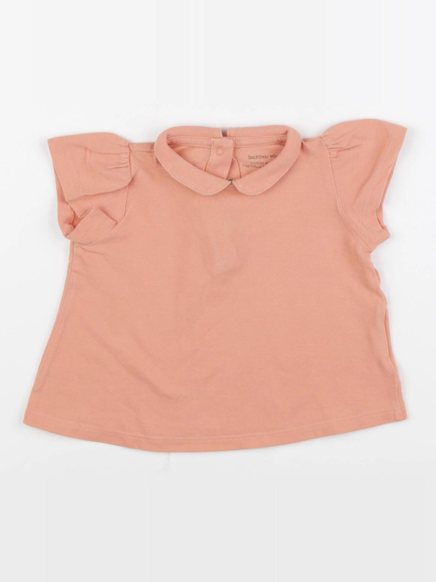Boutchou - tee-shirt orange - 12 mois