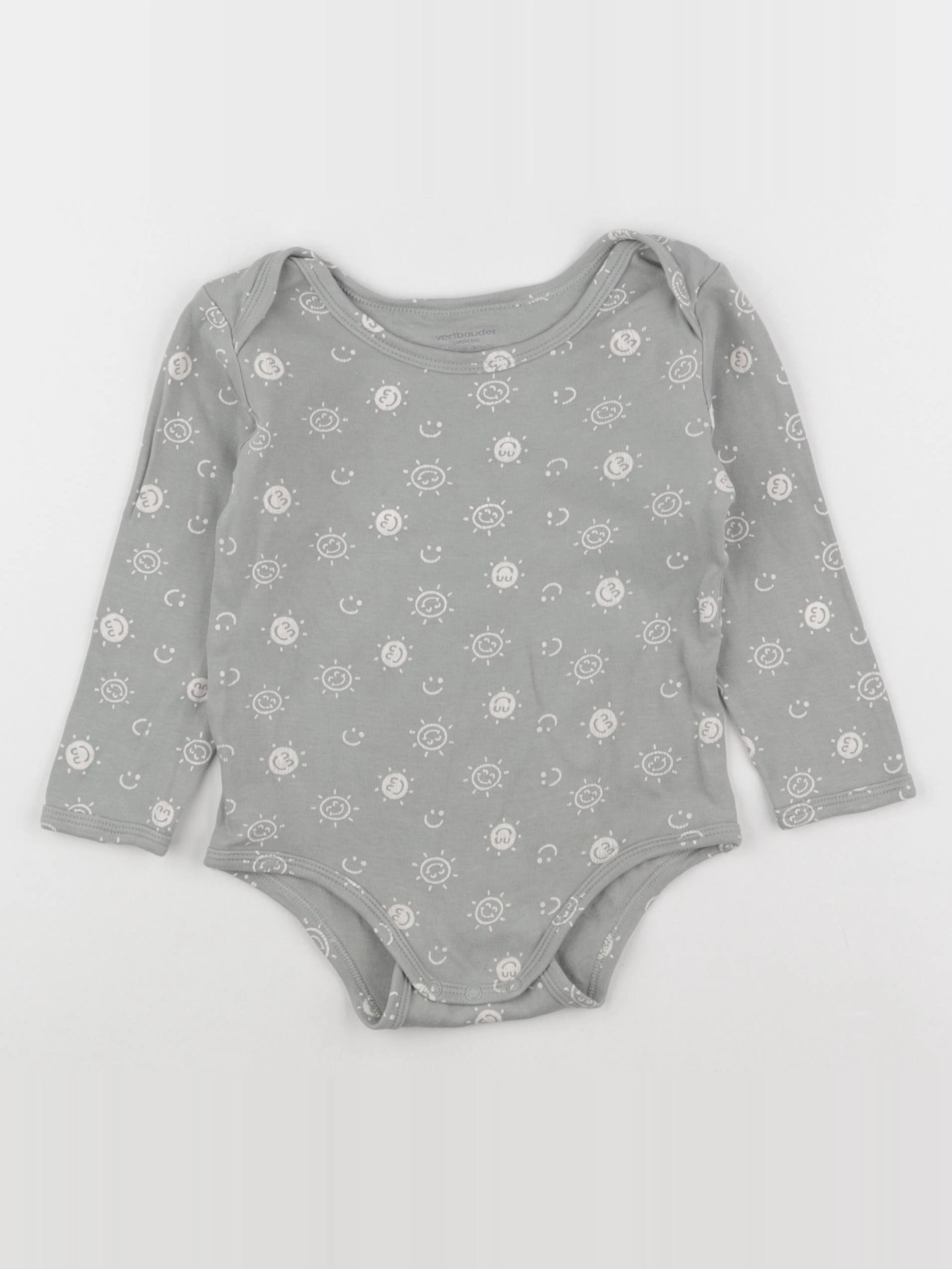Vertbaudet - body vert - 36 mois