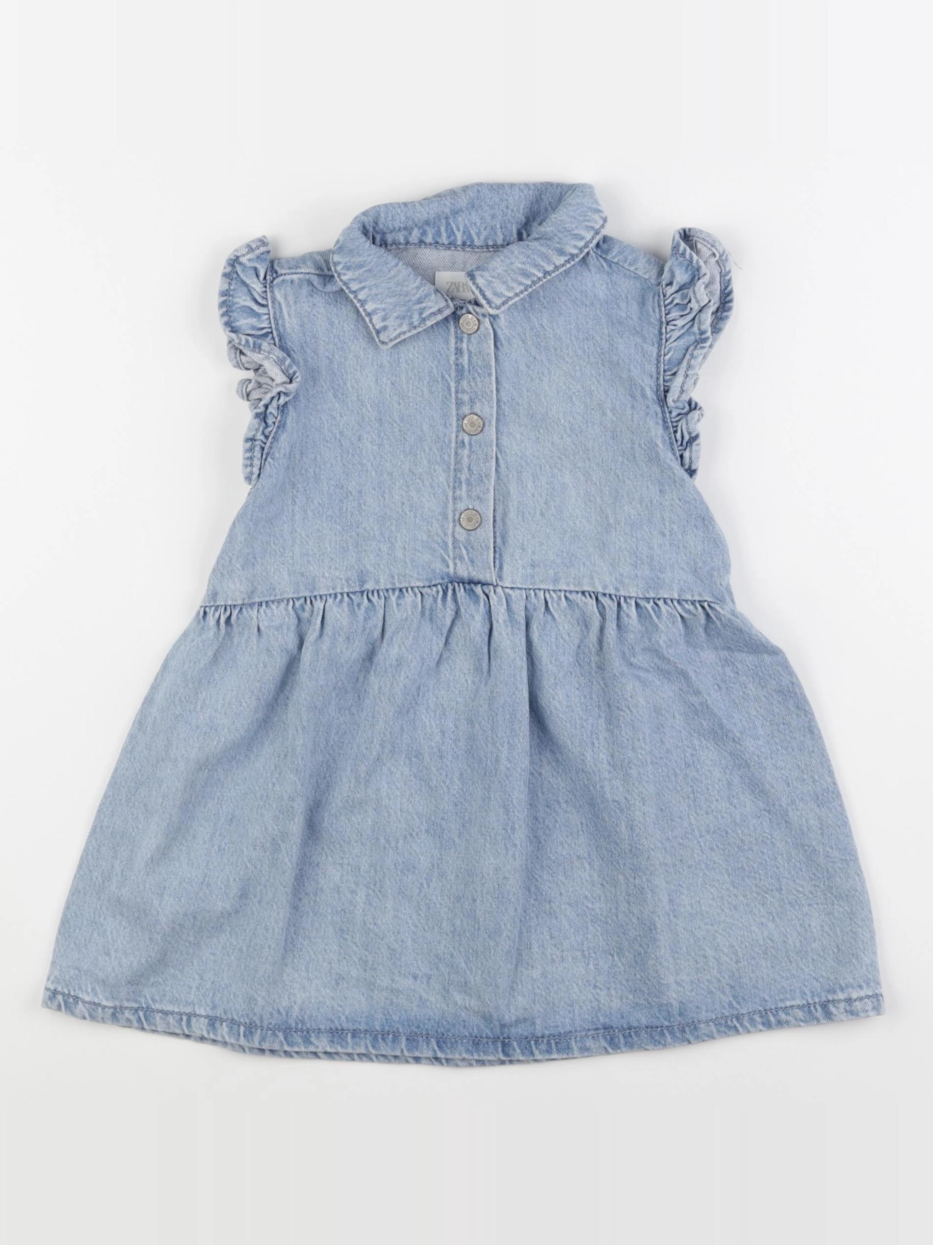 Zara - robe bleu - 18/24 mois