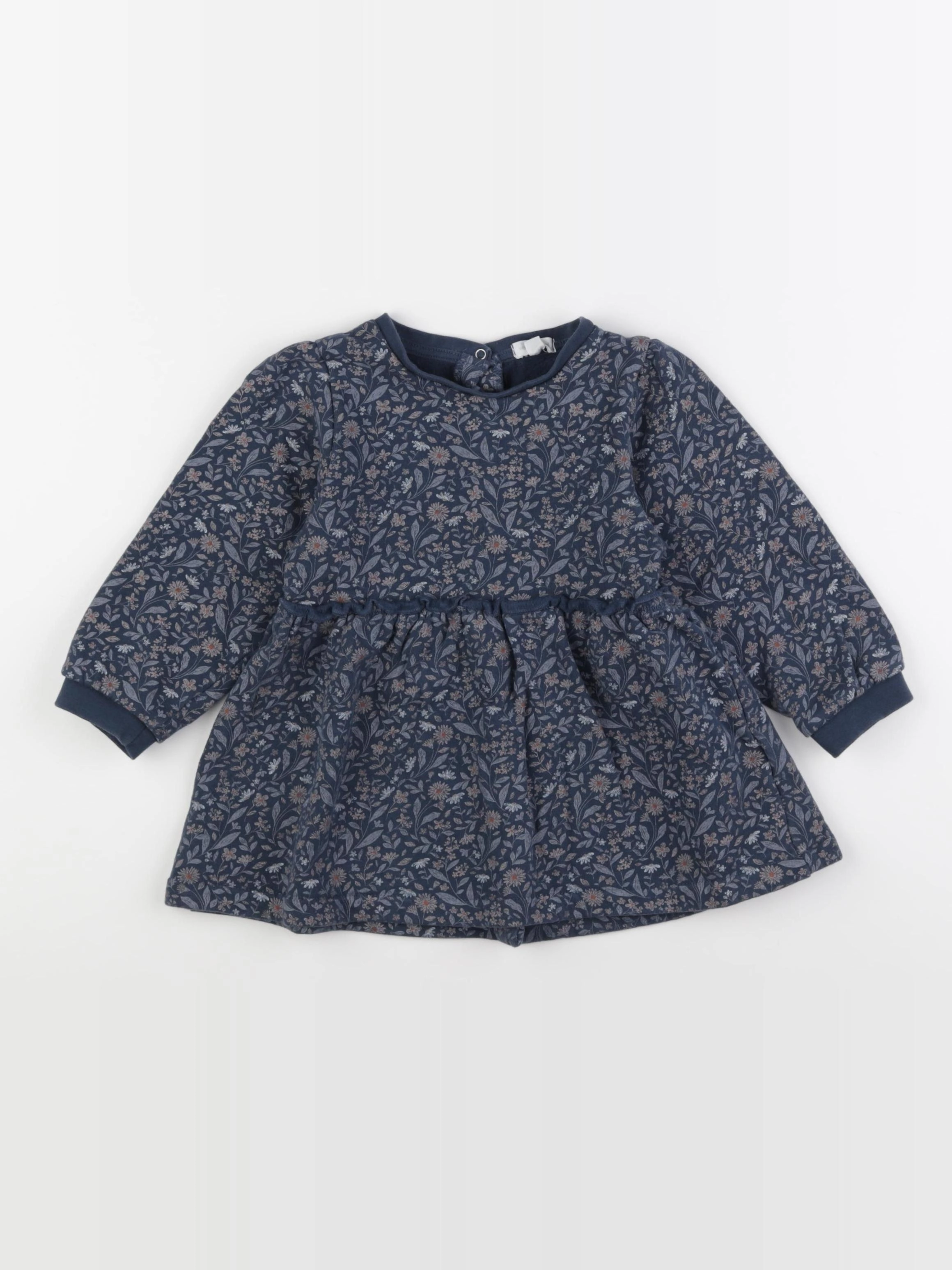 Vertbaudet - robe bleu - 36 mois