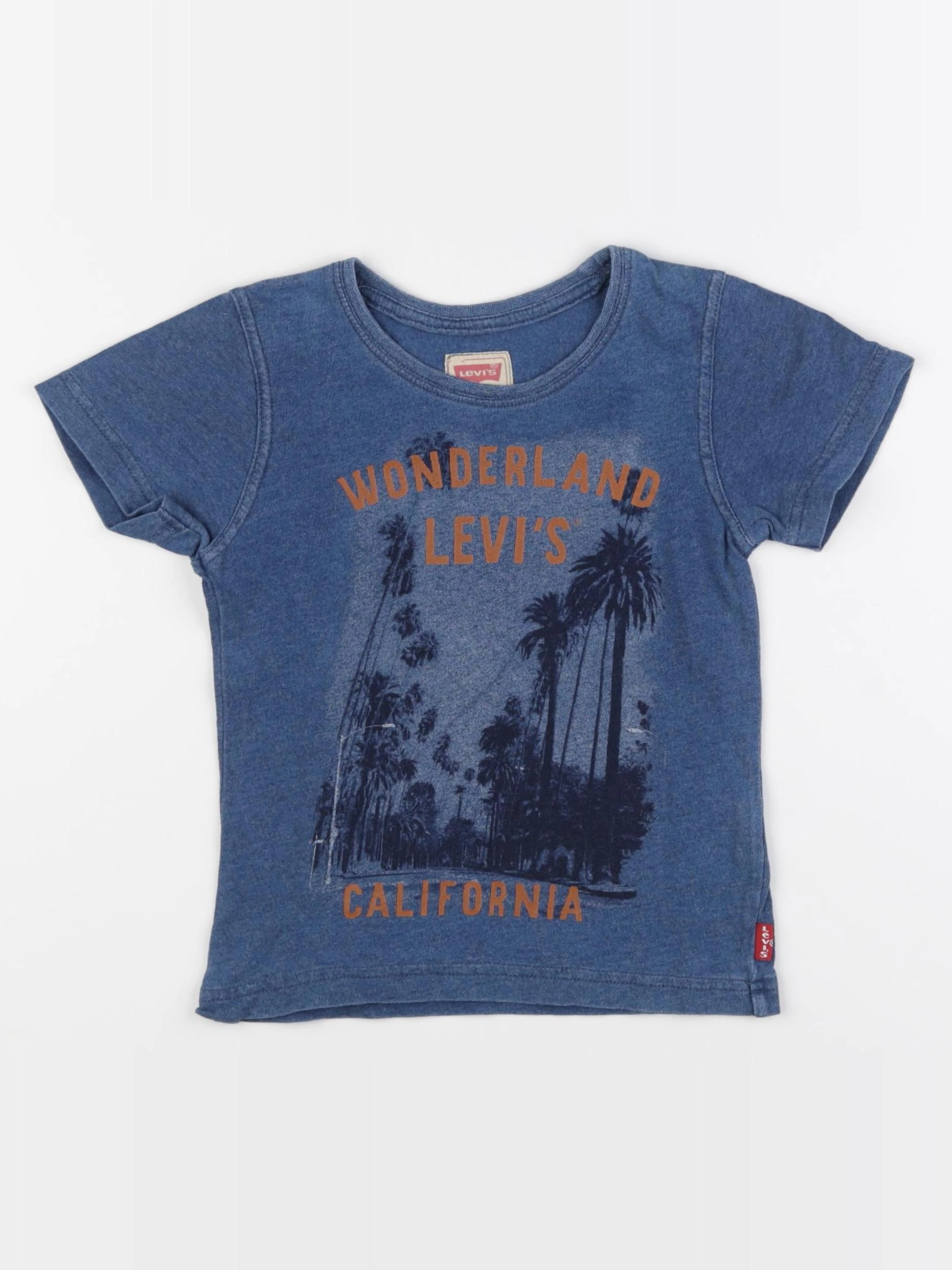 Levi's - tee-shirt bleu - 4 ans